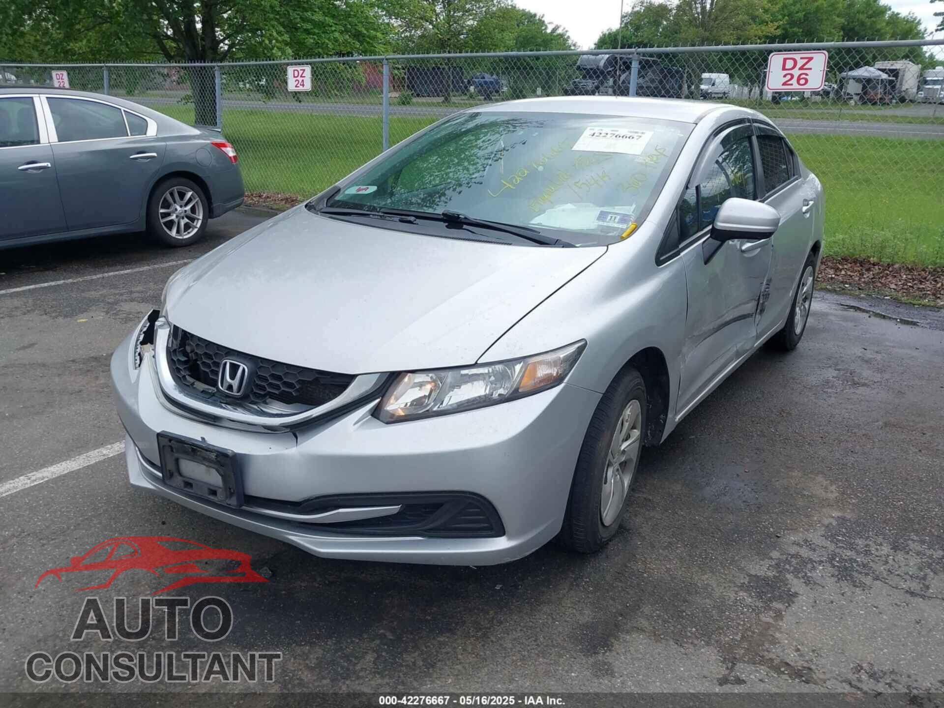 HONDA CIVIC 2015 - 19XFB2F52FE278367