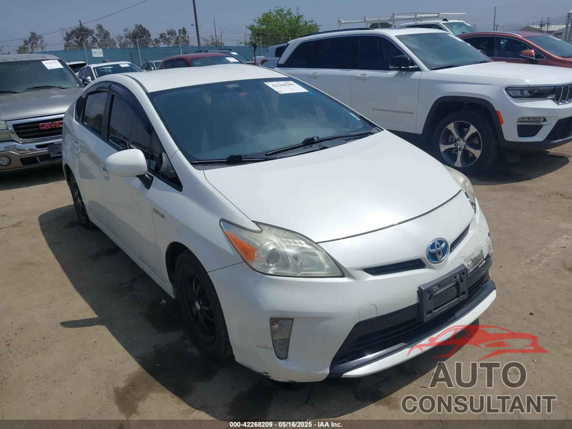 TOYOTA PRIUS 2013 - JTDKN3DU3D5545630