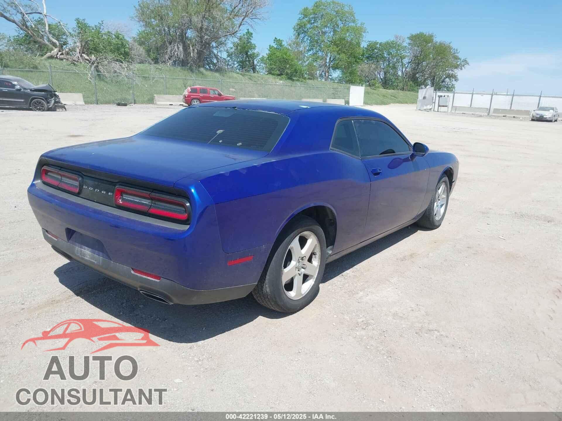 DODGE CHALLENGER 2016 - 2C3CDZAG8GH275773