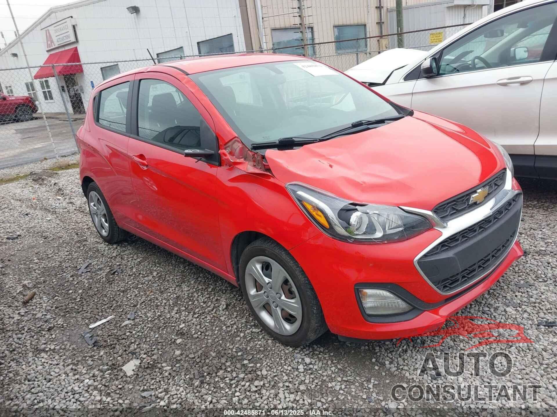 CHEVROLET SPARK 2019 - KL8CB6SA6KC724687
