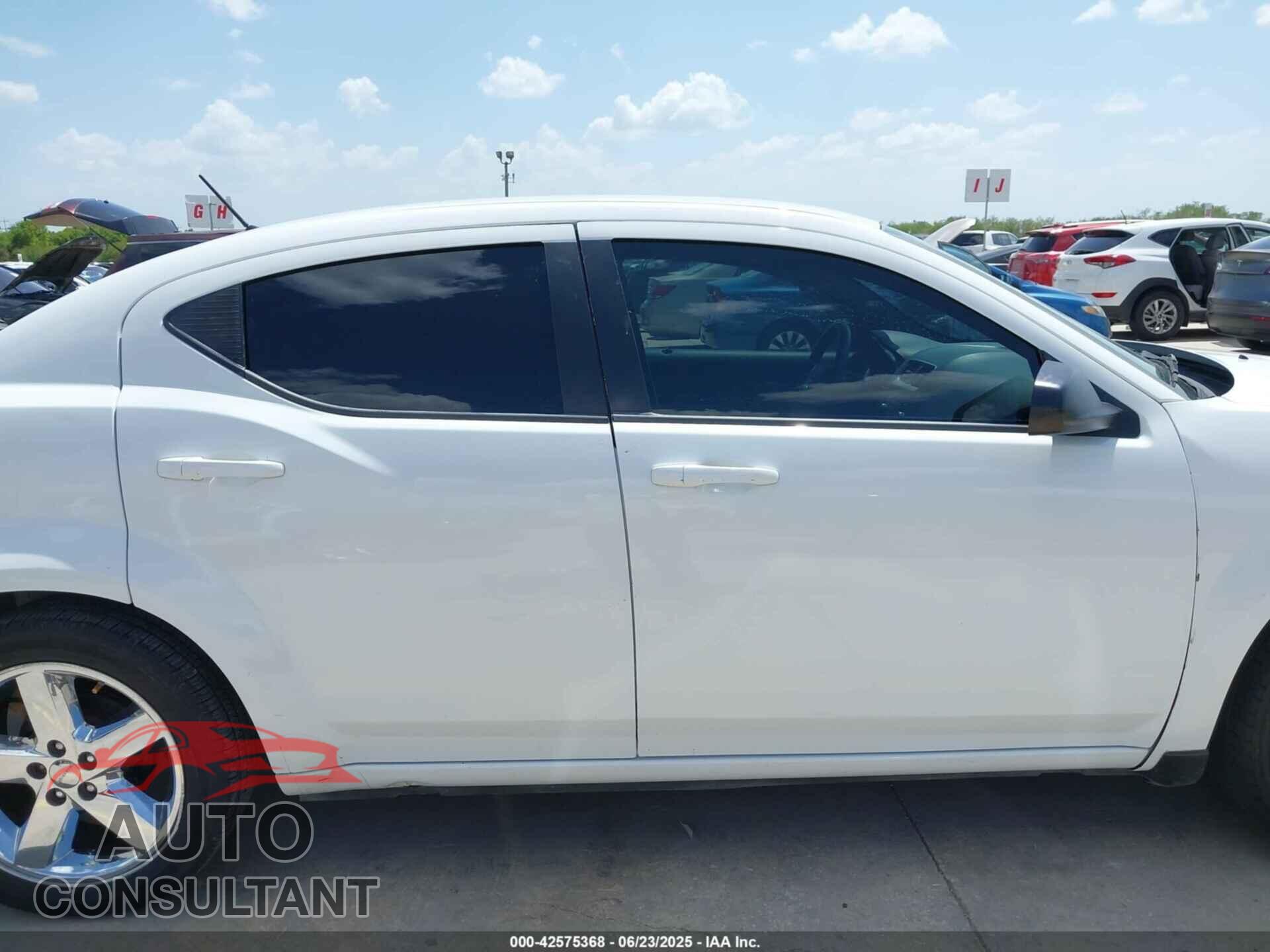 DODGE AVENGER 2013 - 1C3CDZAB4DN610647