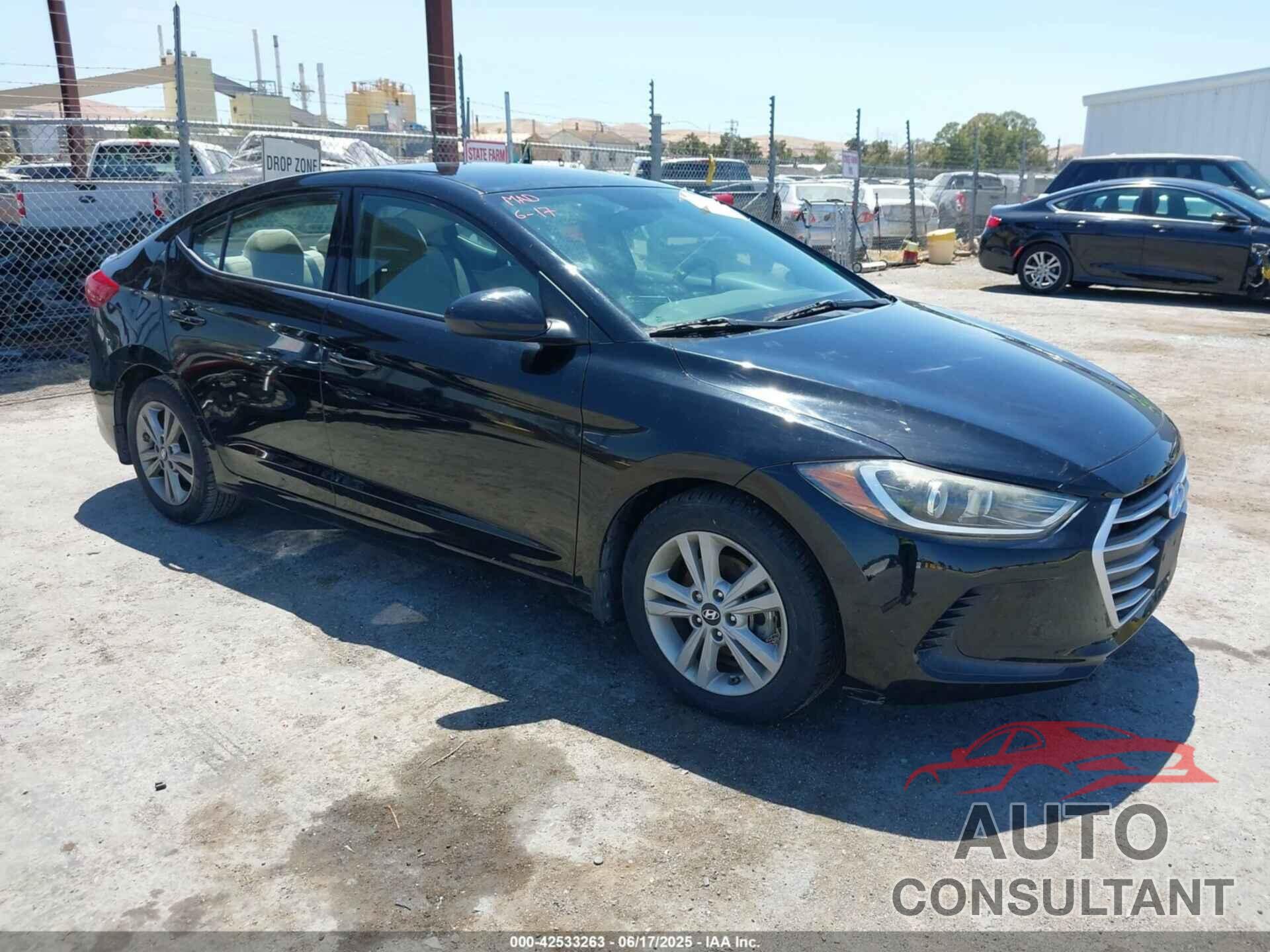 HYUNDAI ELANTRA 2018 - 5NPD84LF1JH226327