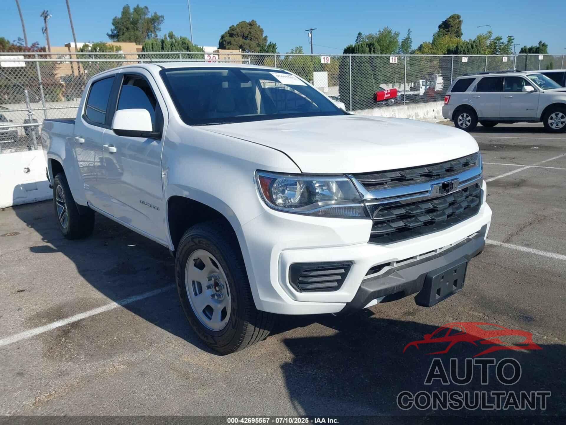 CHEVROLET COLORADO 2022 - 1GCGSBEN7N1188574