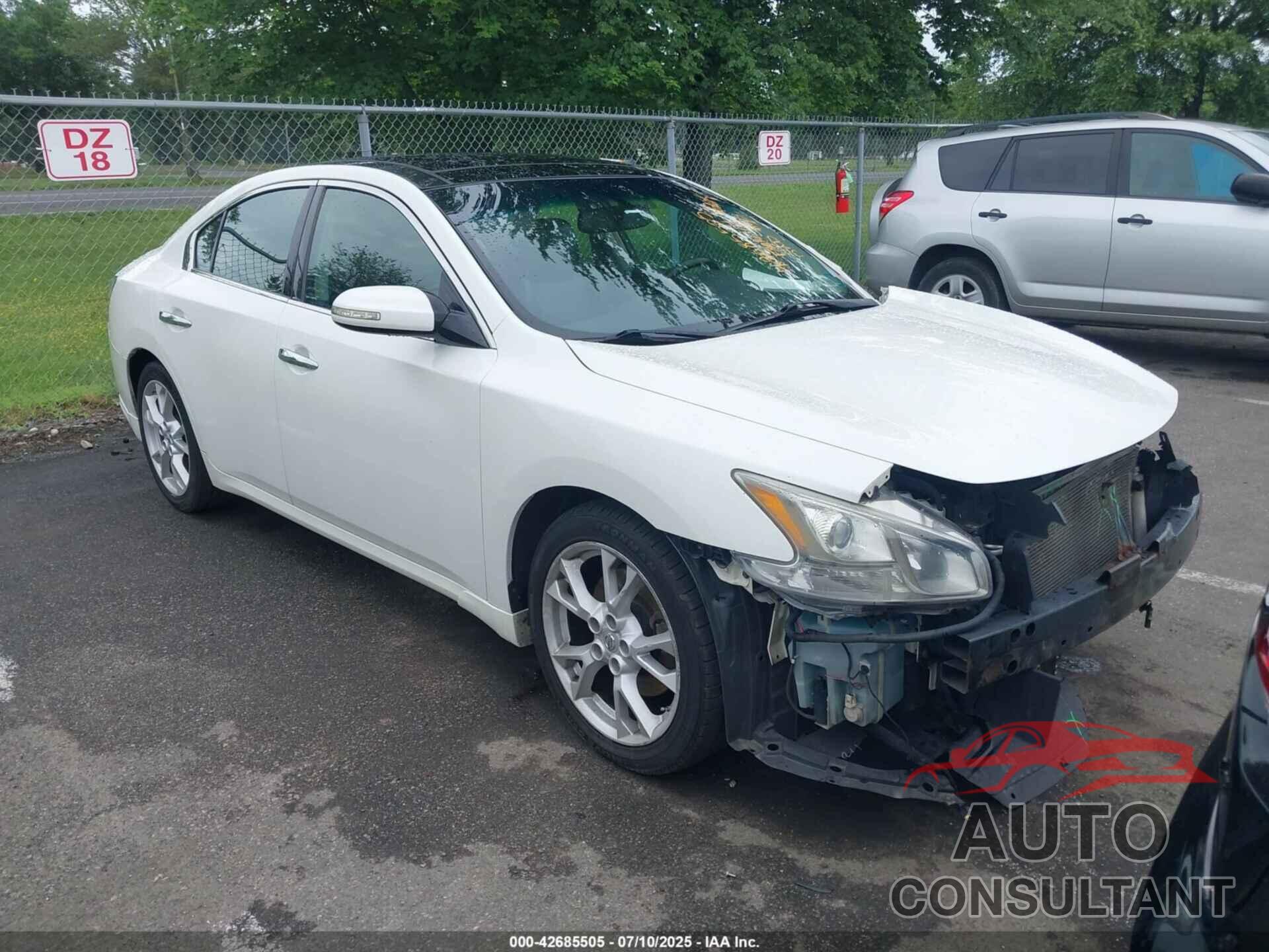 NISSAN MAXIMA 2013 - 1N4AA5AP5DC812611