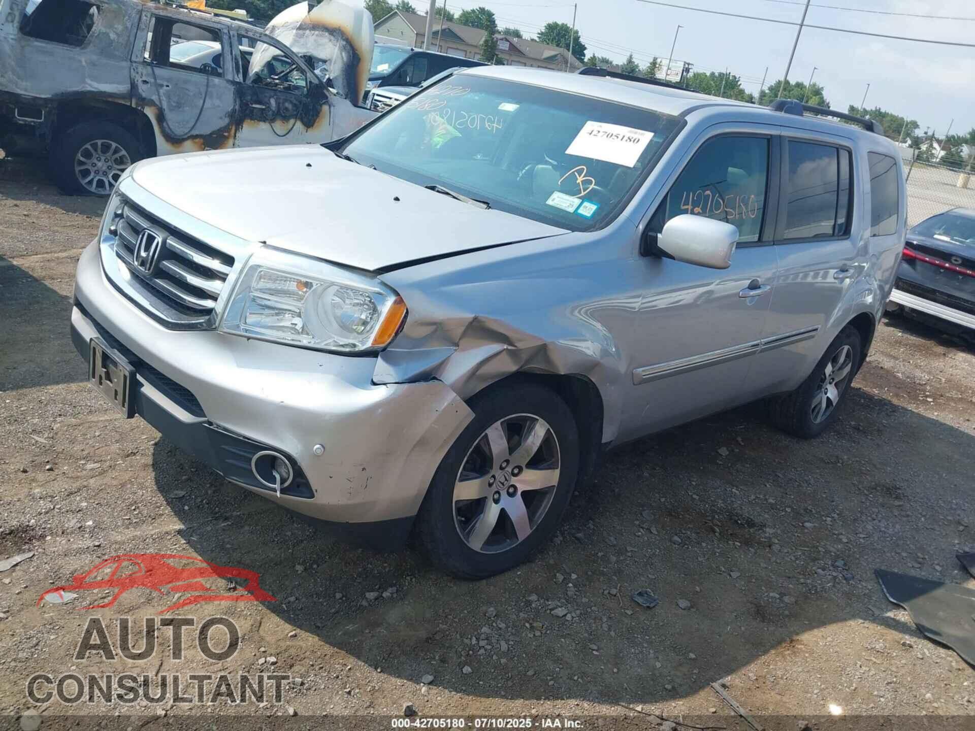 HONDA PILOT 2012 - 5FNYF4H95CB033187