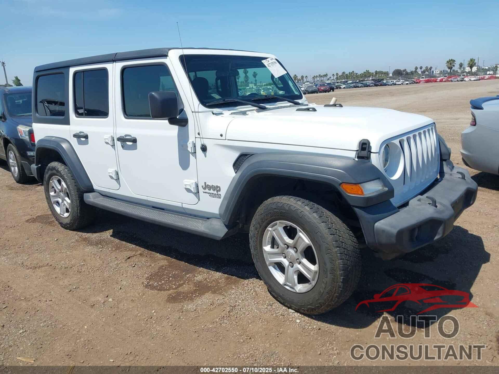 JEEP WRANGLER UNLIMITED 2018 - 1C4HJXDG4JW319142