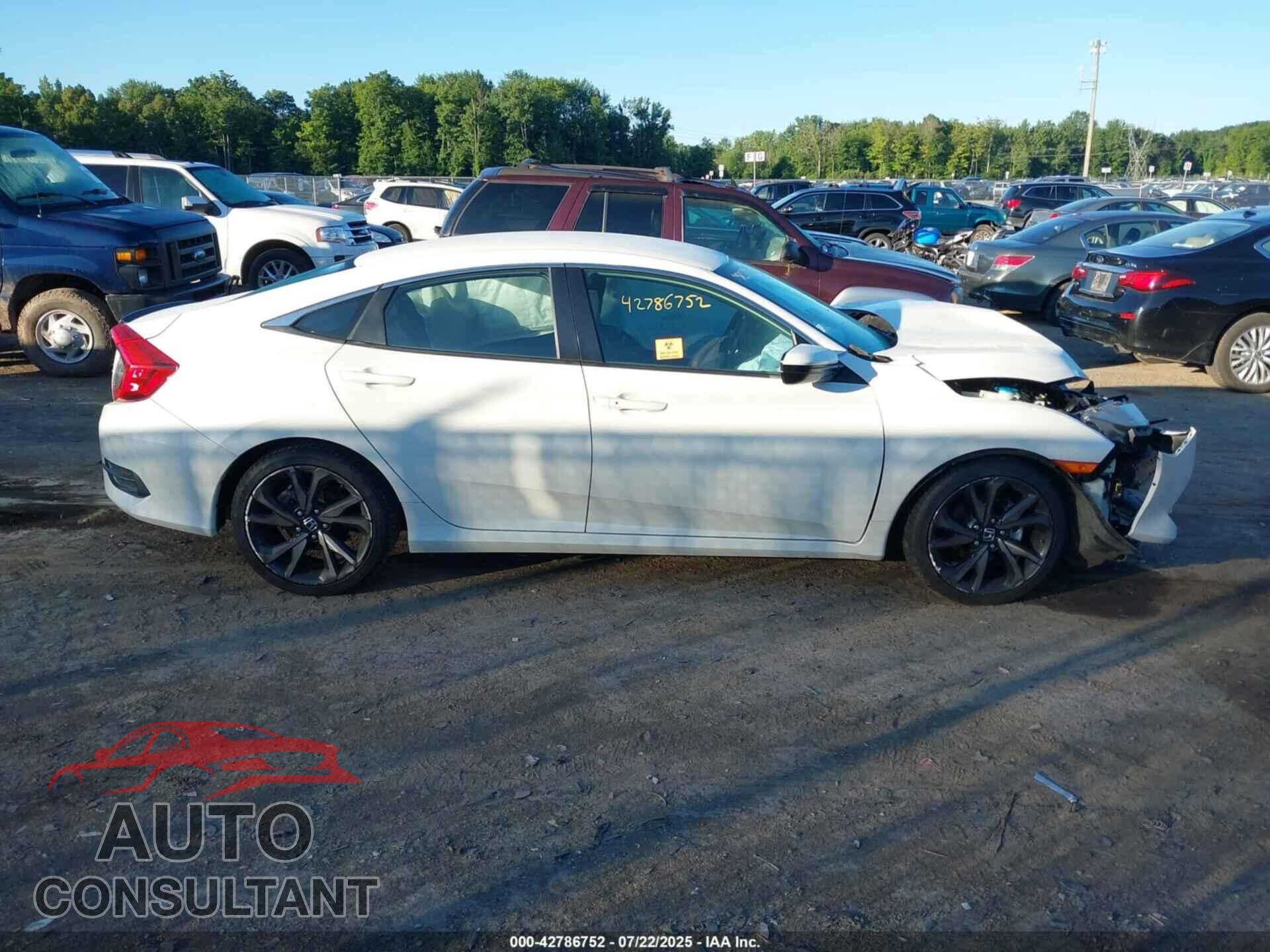 HONDA CIVIC 2021 - 2HGFC2F8XMH509669