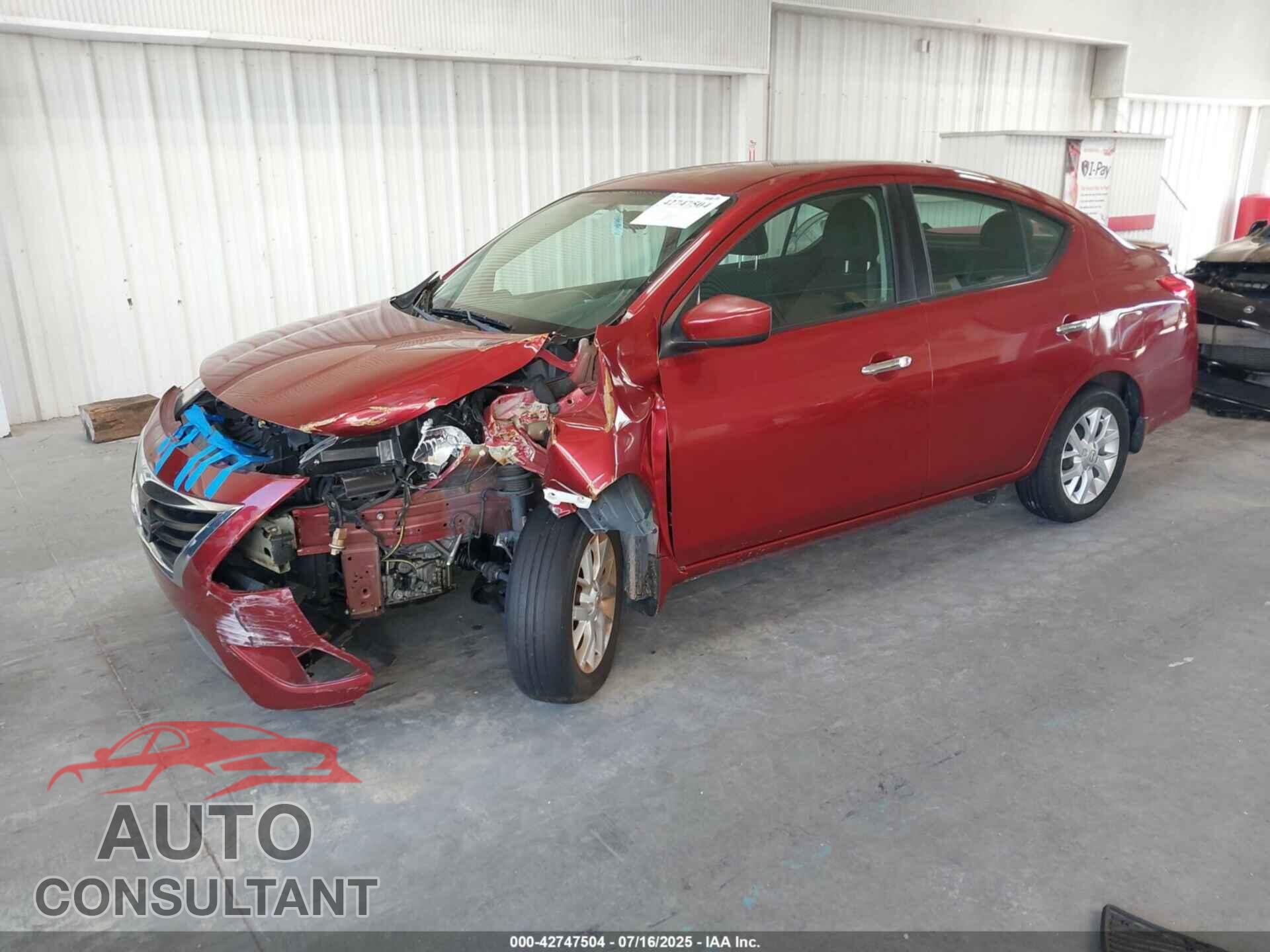 NISSAN VERSA 2017 - 3N1CN7AP1HL870960