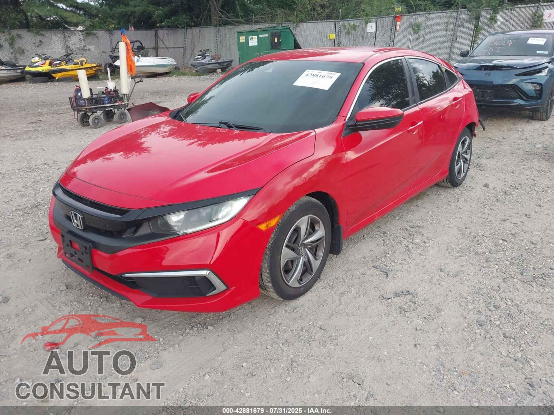 HONDA CIVIC 2020 - 2HGFC2F65LH528238