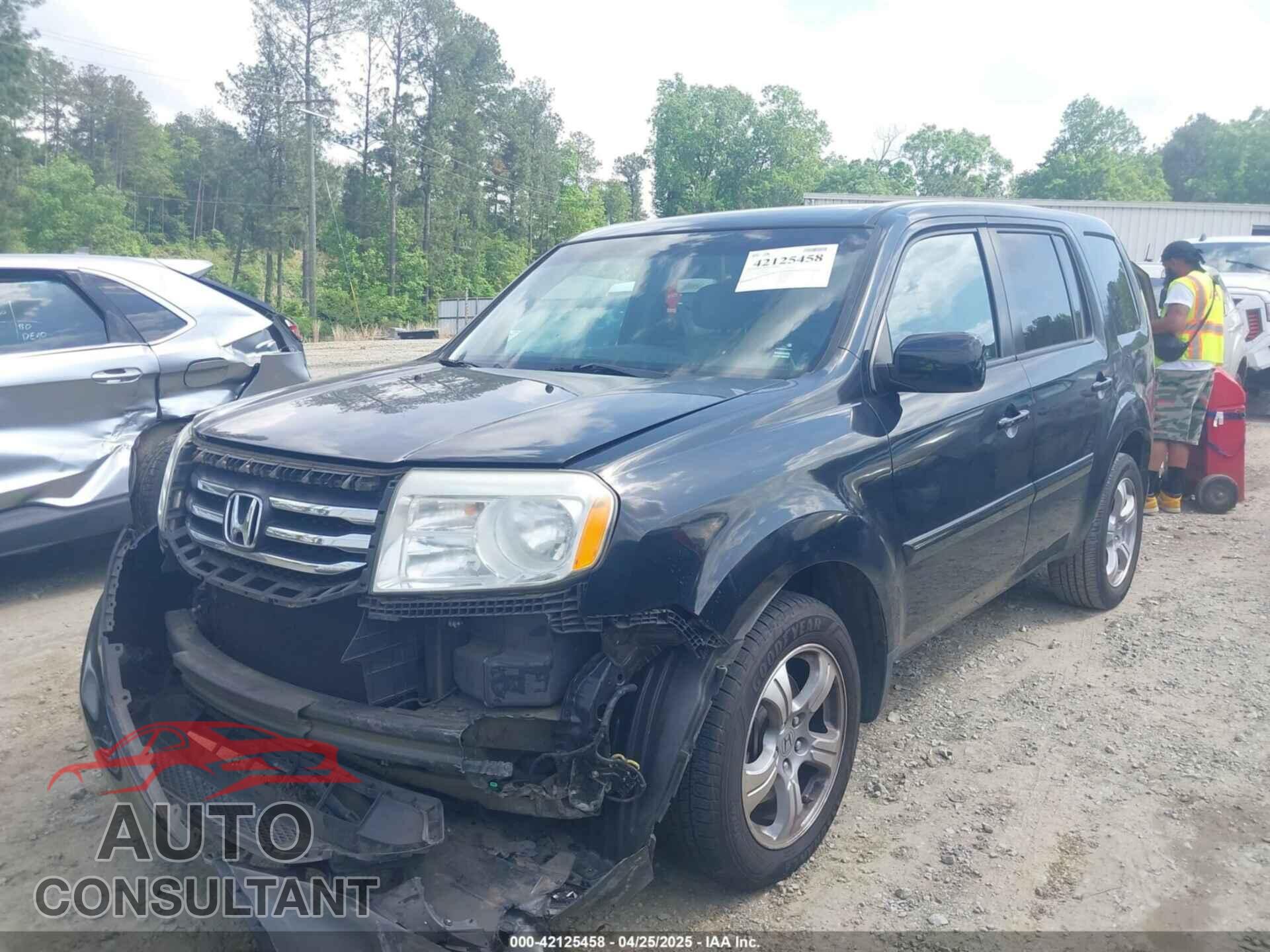HONDA PILOT 2012 - 5FNYF3H4XCB028825