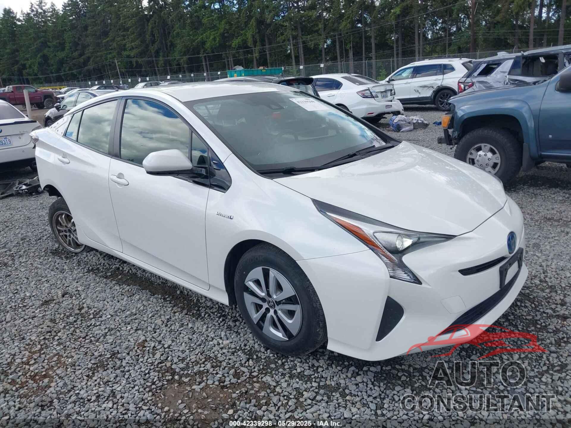 TOYOTA PRIUS 2017 - JTDKARFUXH3039466
