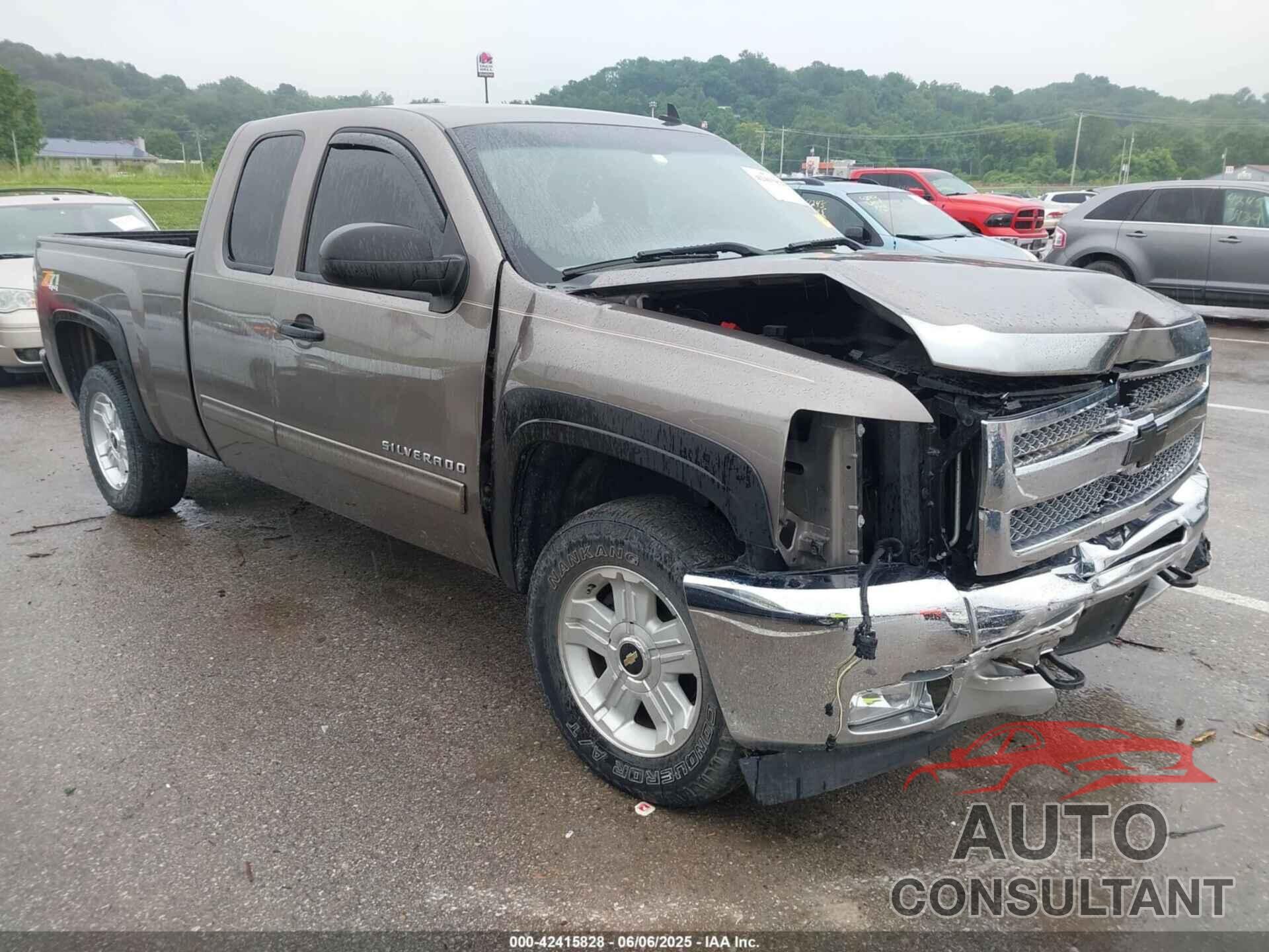 CHEVROLET SILVERADO 1500 2013 - 1GCRKSE7XDZ250964
