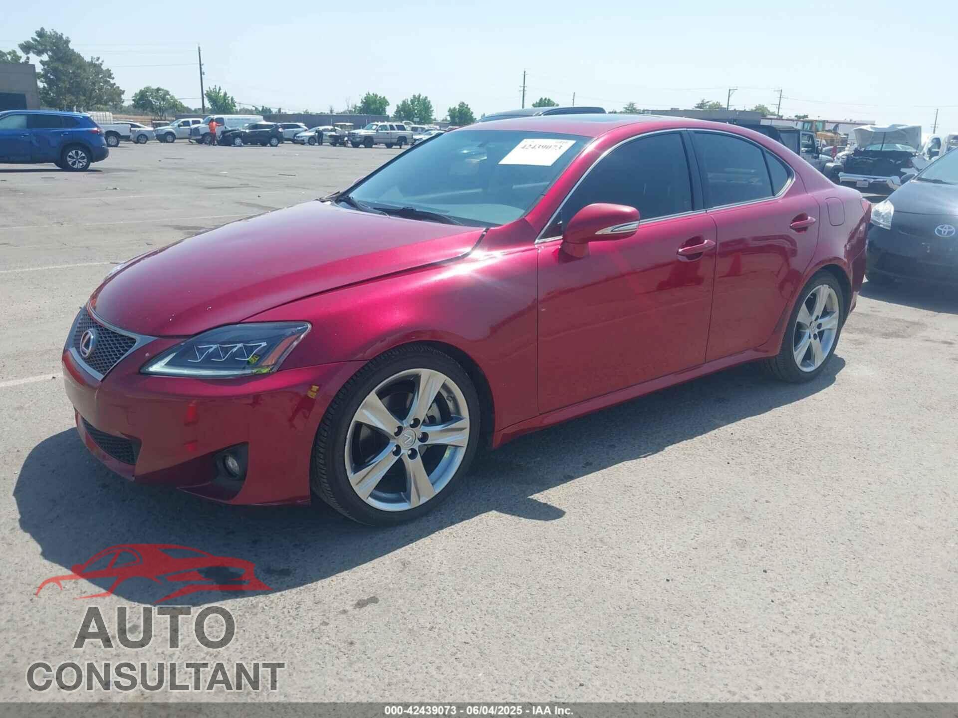 LEXUS IS 250 2011 - JTHBF5C23B5134510