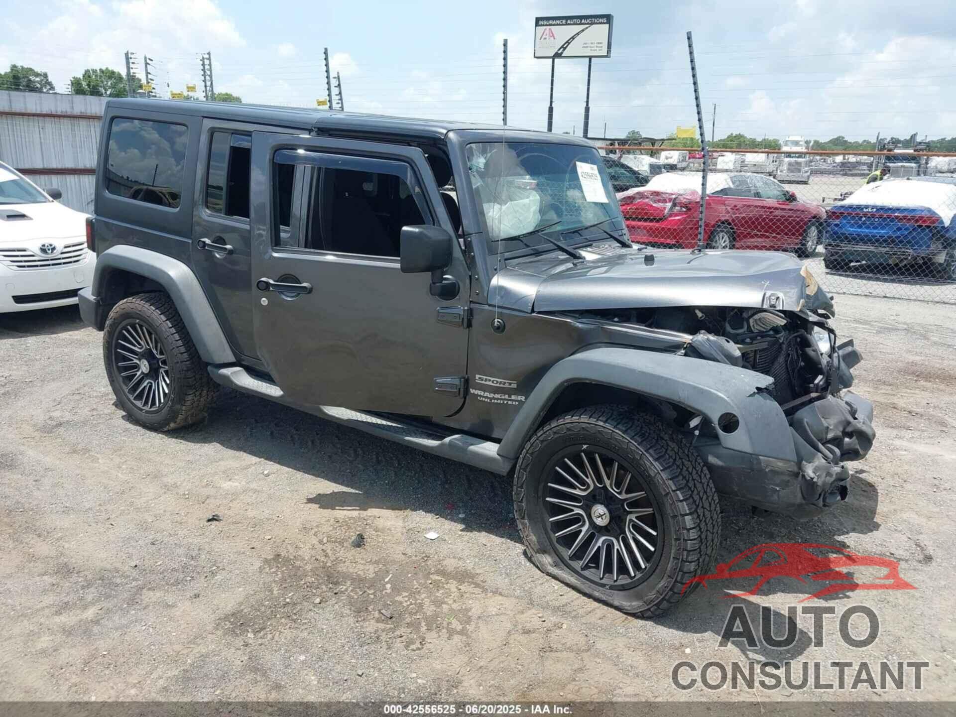 JEEP WRANGLER UNLIMITED 2017 - 1C4BJWDG6HL743286