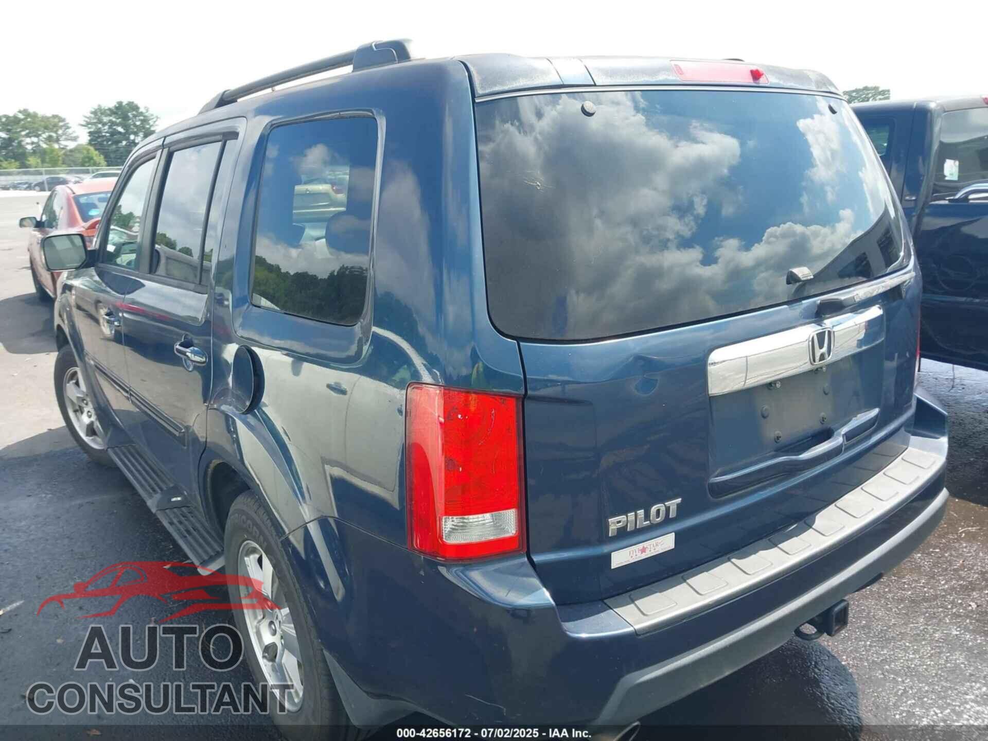 HONDA PILOT 2009 - 5FNYF38689B018787