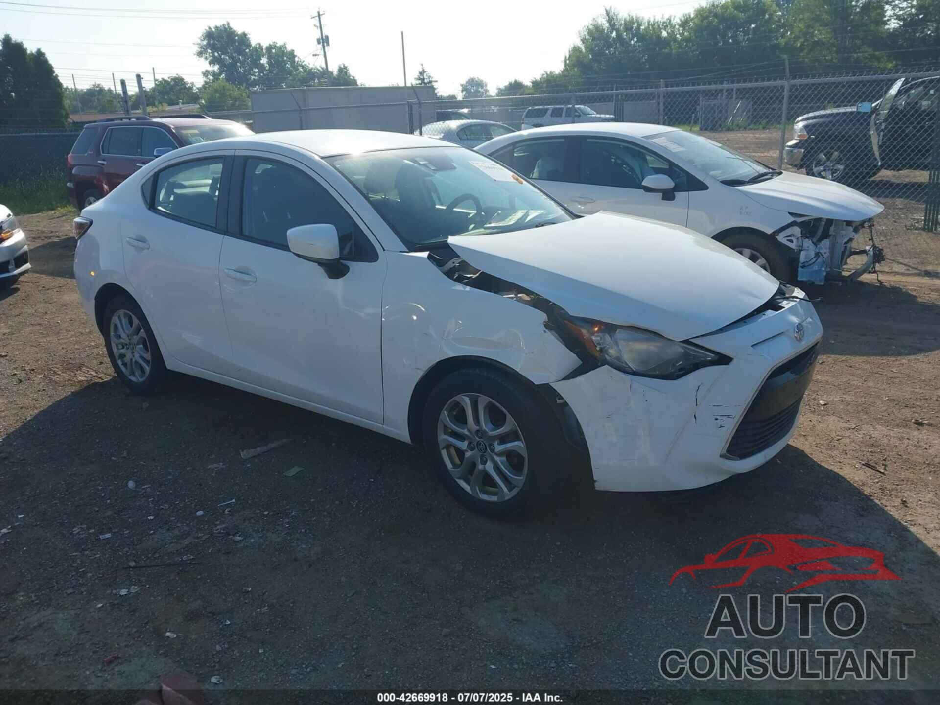 TOYOTA YARIS IA 2017 - 3MYDLBYV0HY154828
