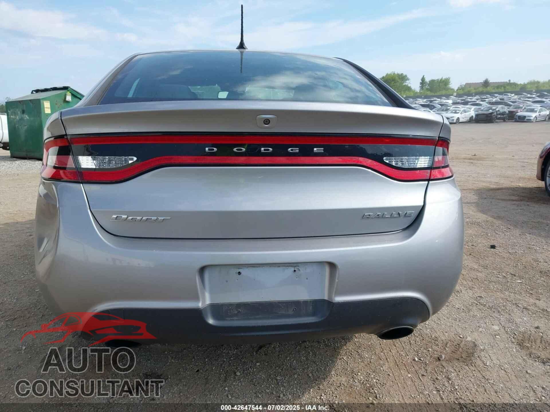 DODGE DART 2016 - 1C3CDFBB1GD508052