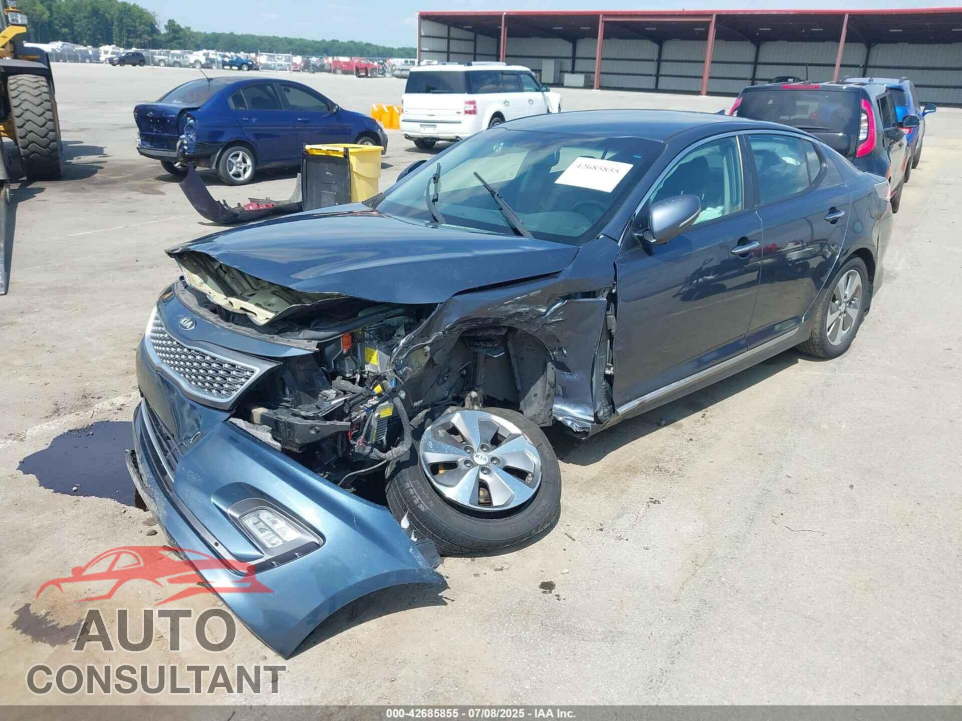 KIA OPTIMA HYBRID 2014 - KNAGN4AD0E5076320