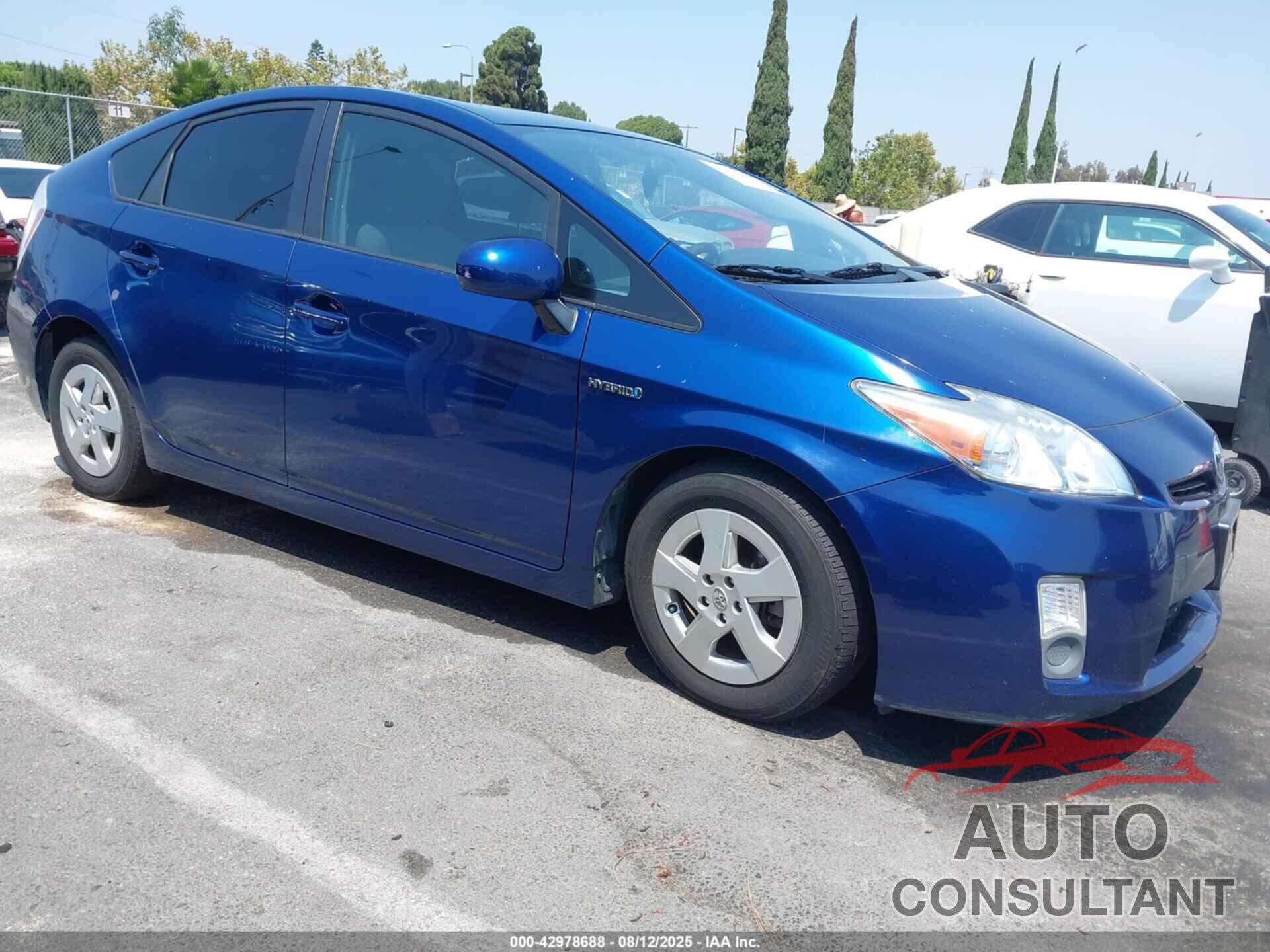 TOYOTA PRIUS 2010 - JTDKN3DU9A0093692
