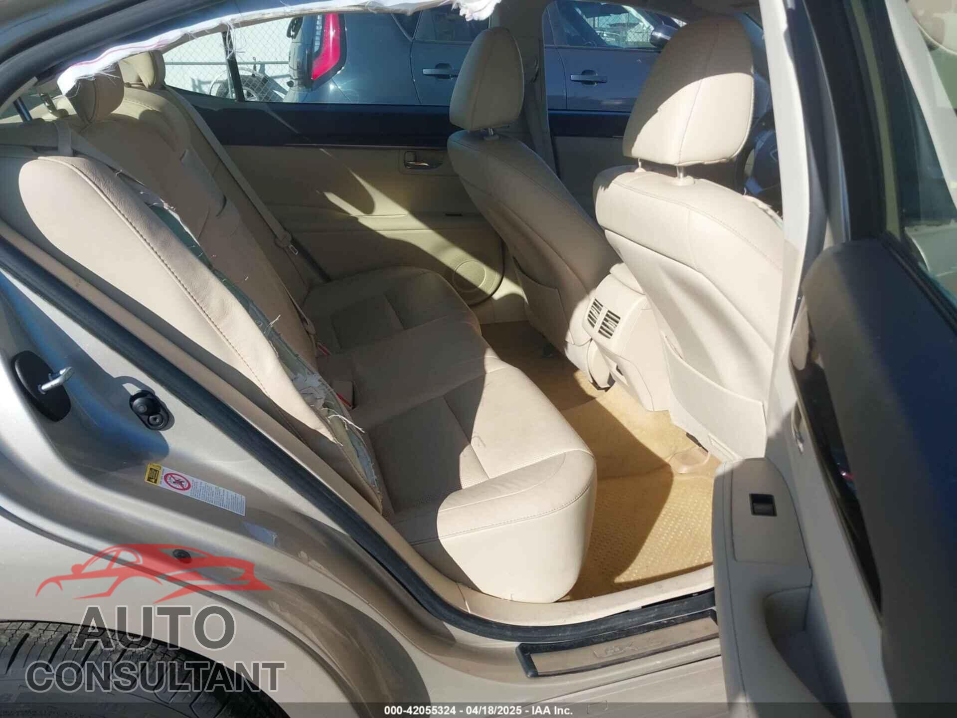 LEXUS ES 350 2013 - JTHBK1GG7D2080045