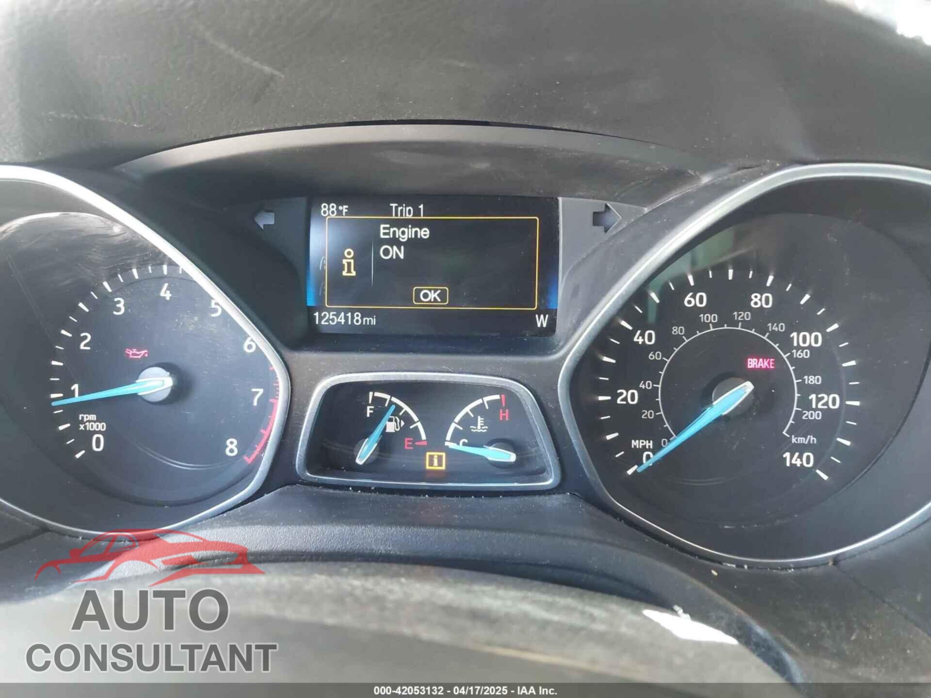 FORD FOCUS 2015 - 1FADP3J25FL314903