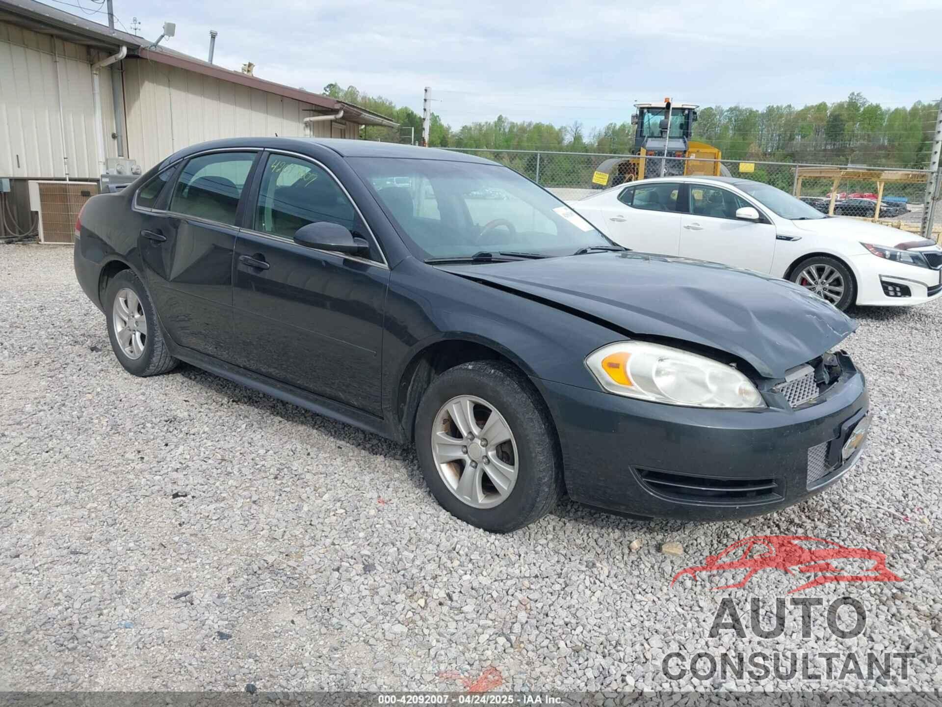 CHEVROLET IMPALA 2013 - 2G1WF5E3XD1169082