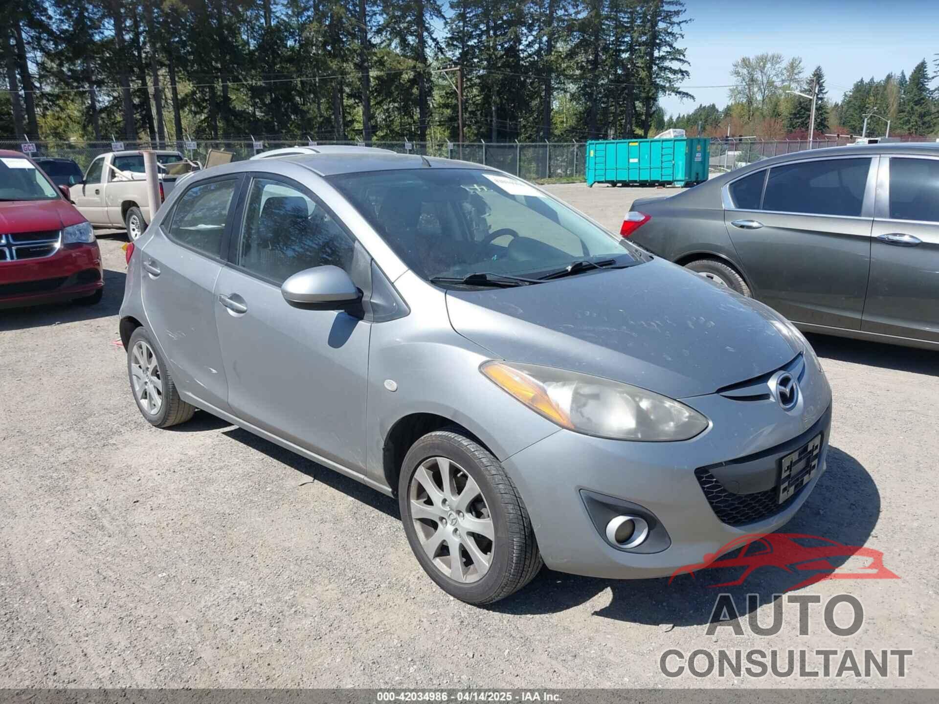 MAZDA MAZDA2 2013 - JM1DE1LY5D0160410