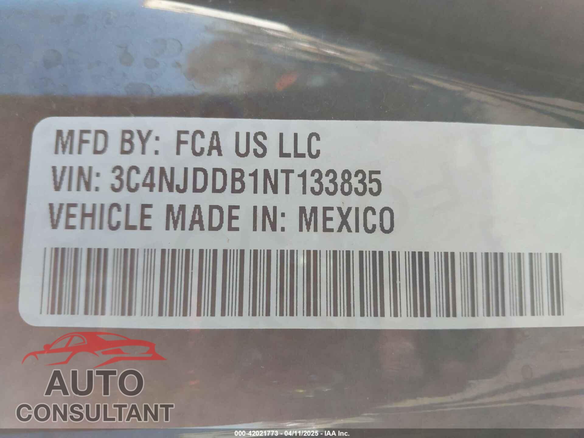 JEEP COMPASS 2022 - 3C4NJDDB1NT133835