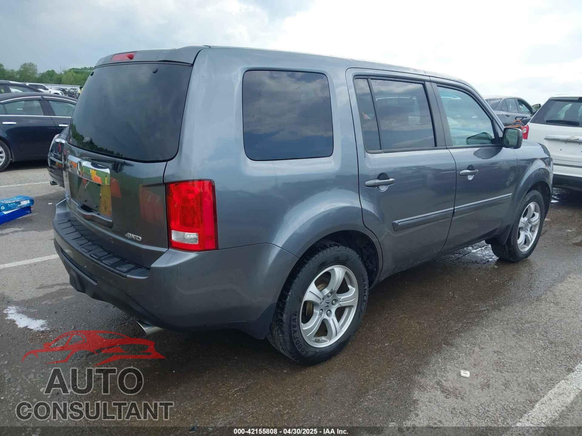 HONDA PILOT 2012 - 5FNYF4H41CB067390