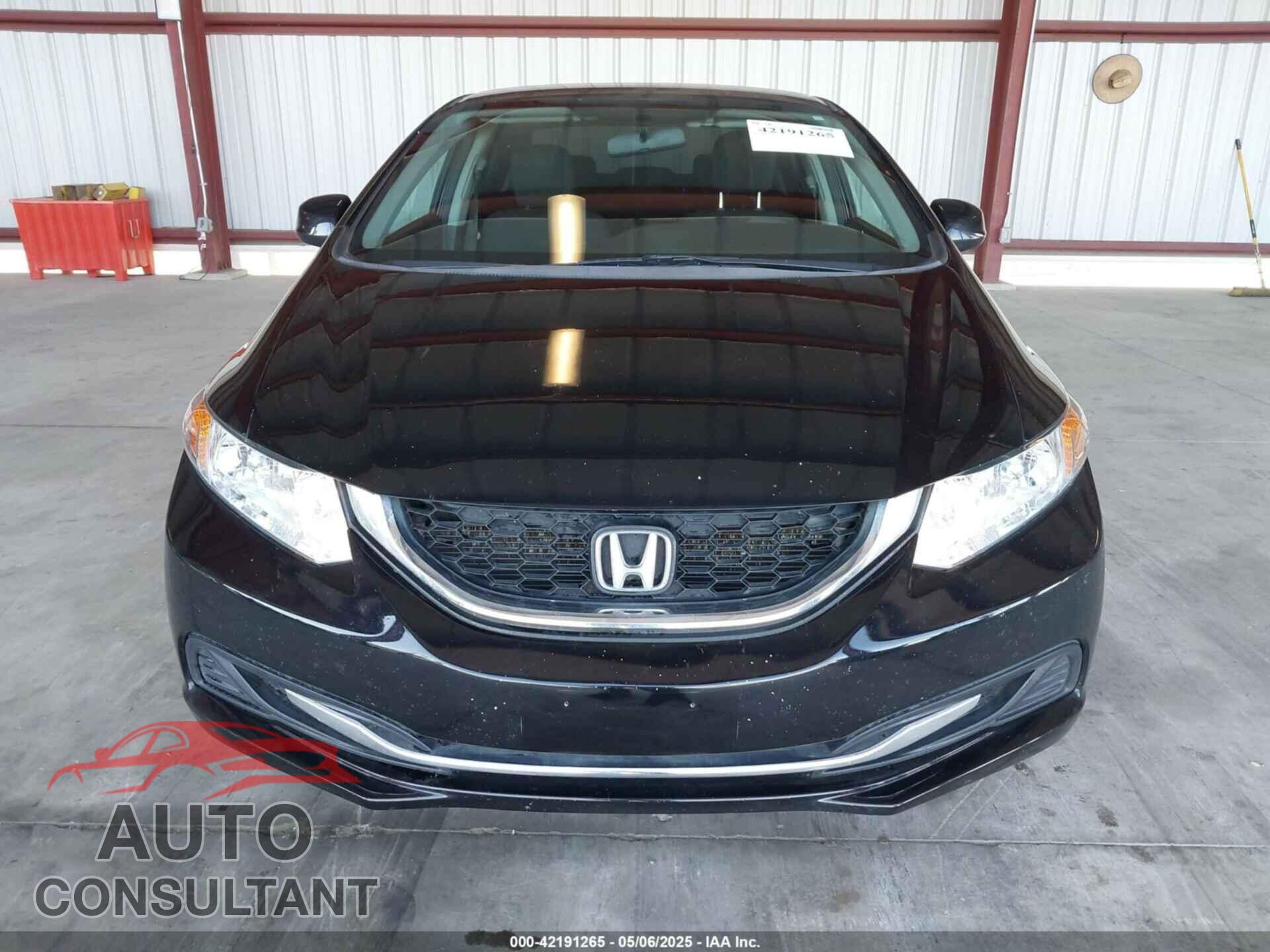 HONDA CIVIC 2013 - 19XFB2F58DE285580