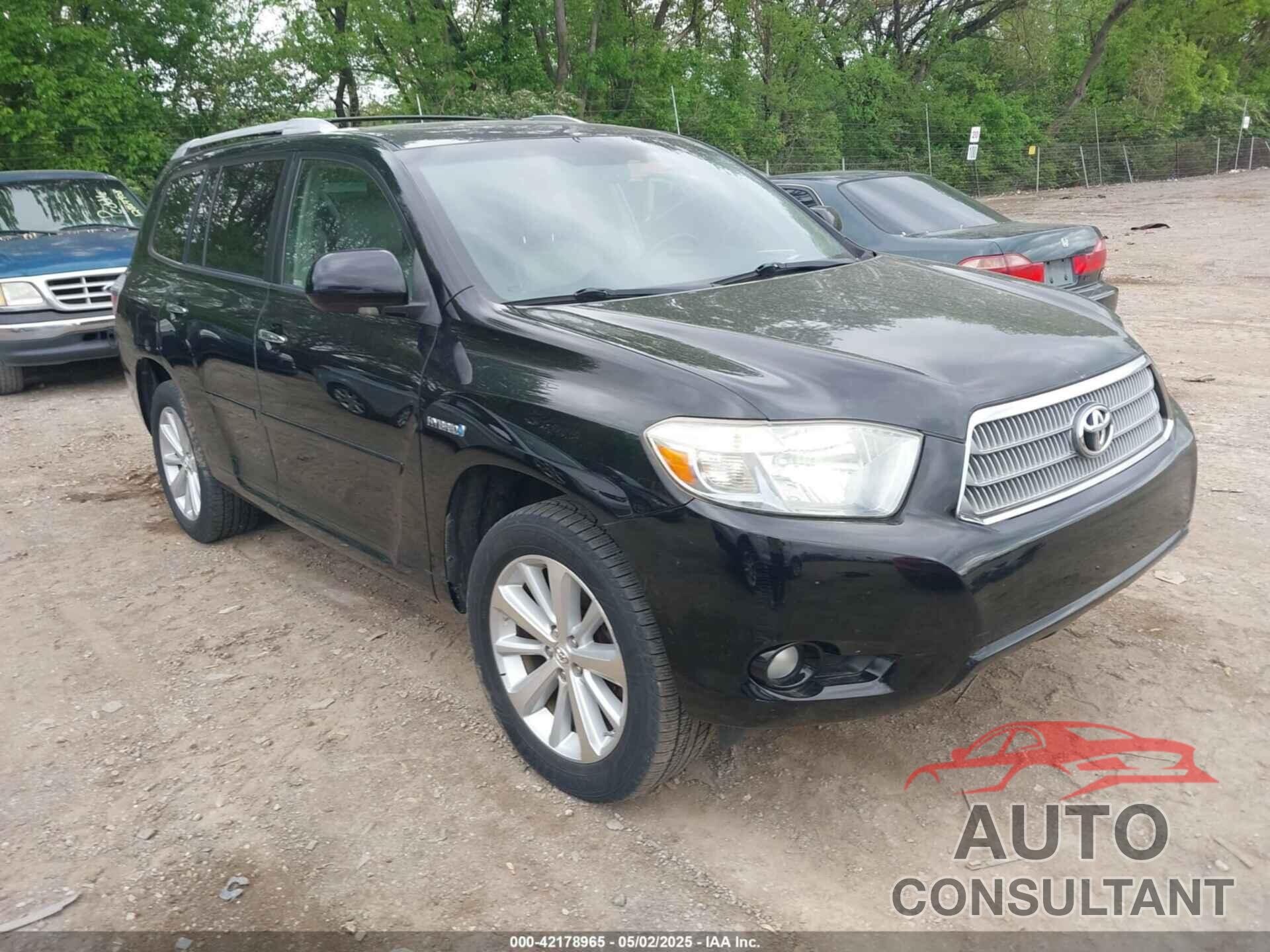 TOYOTA HIGHLANDER HYBRID 2009 - JTEEW44A292031827