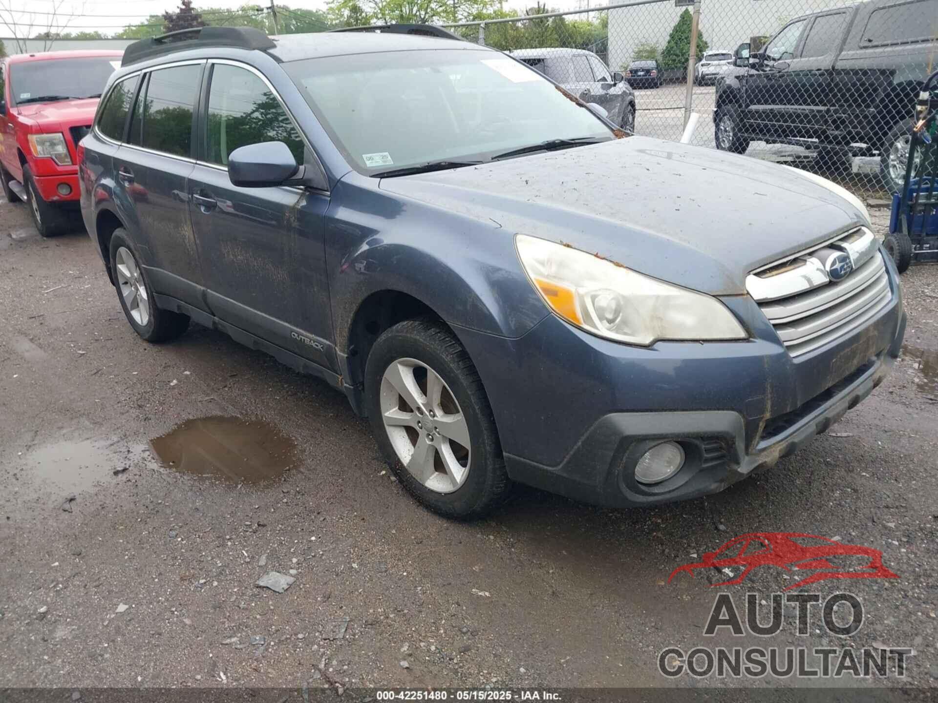 SUBARU OUTBACK 2014 - 4S4BRBCCXE3285498