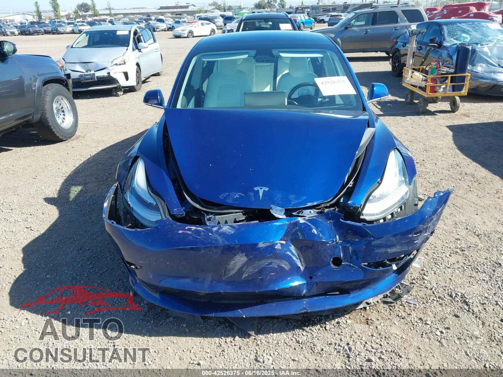 TESLA MODEL 3 2020 - 5YJ3E1EB5LF791503