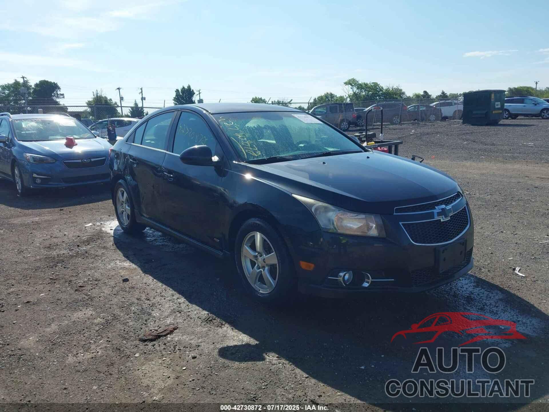 CHEVROLET CRUZE 2011 - 1G1PF5S98B7253219