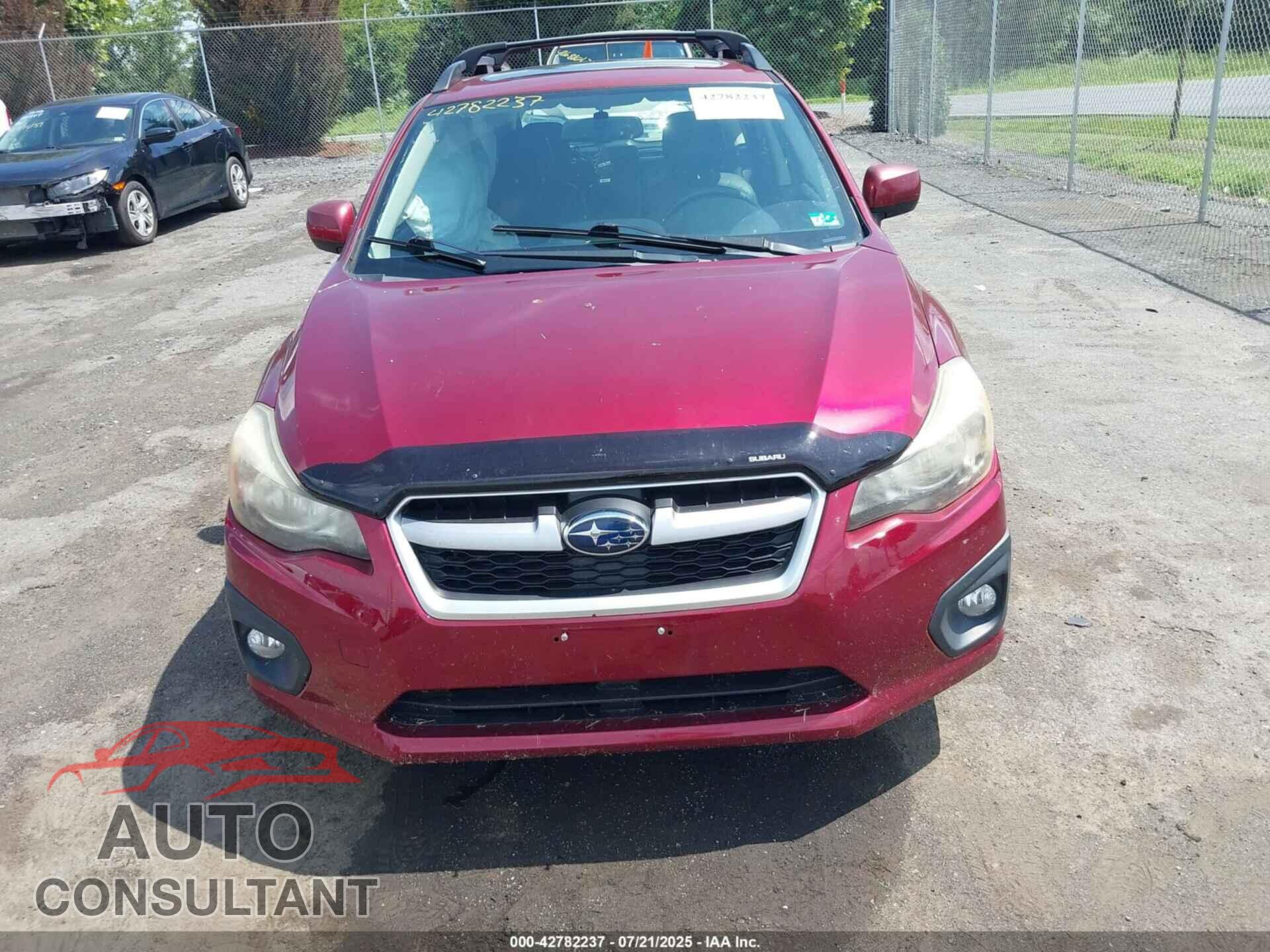 SUBARU IMPREZA 2012 - JF1GPAS69CH242573