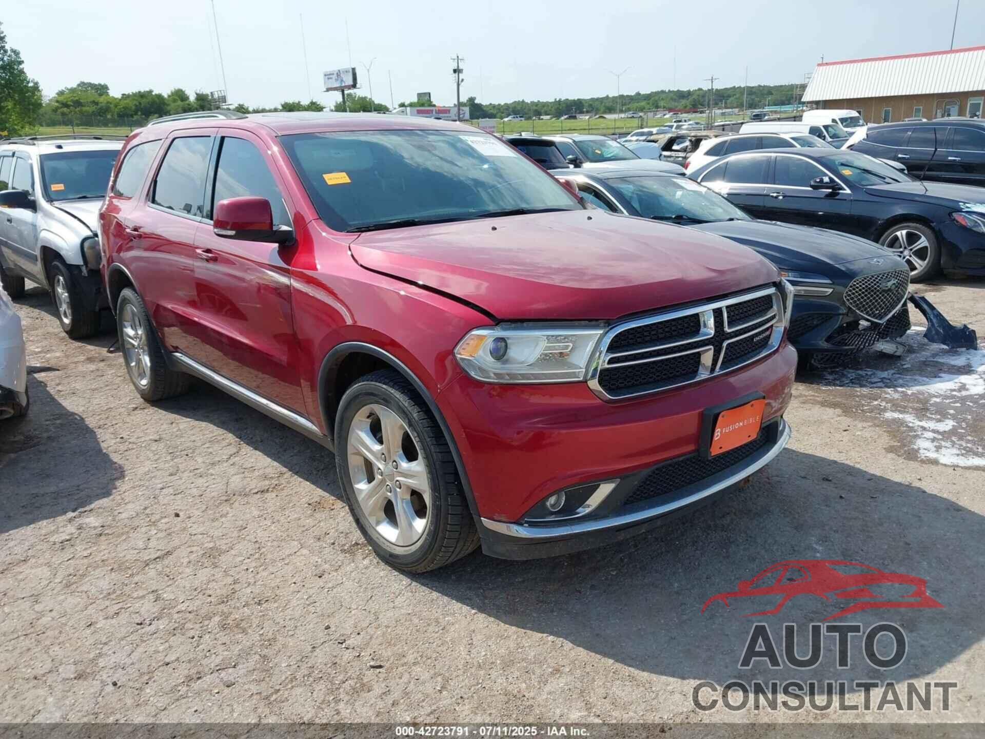 DODGE DURANGO 2014 - 1C4RDJDG3EC412914