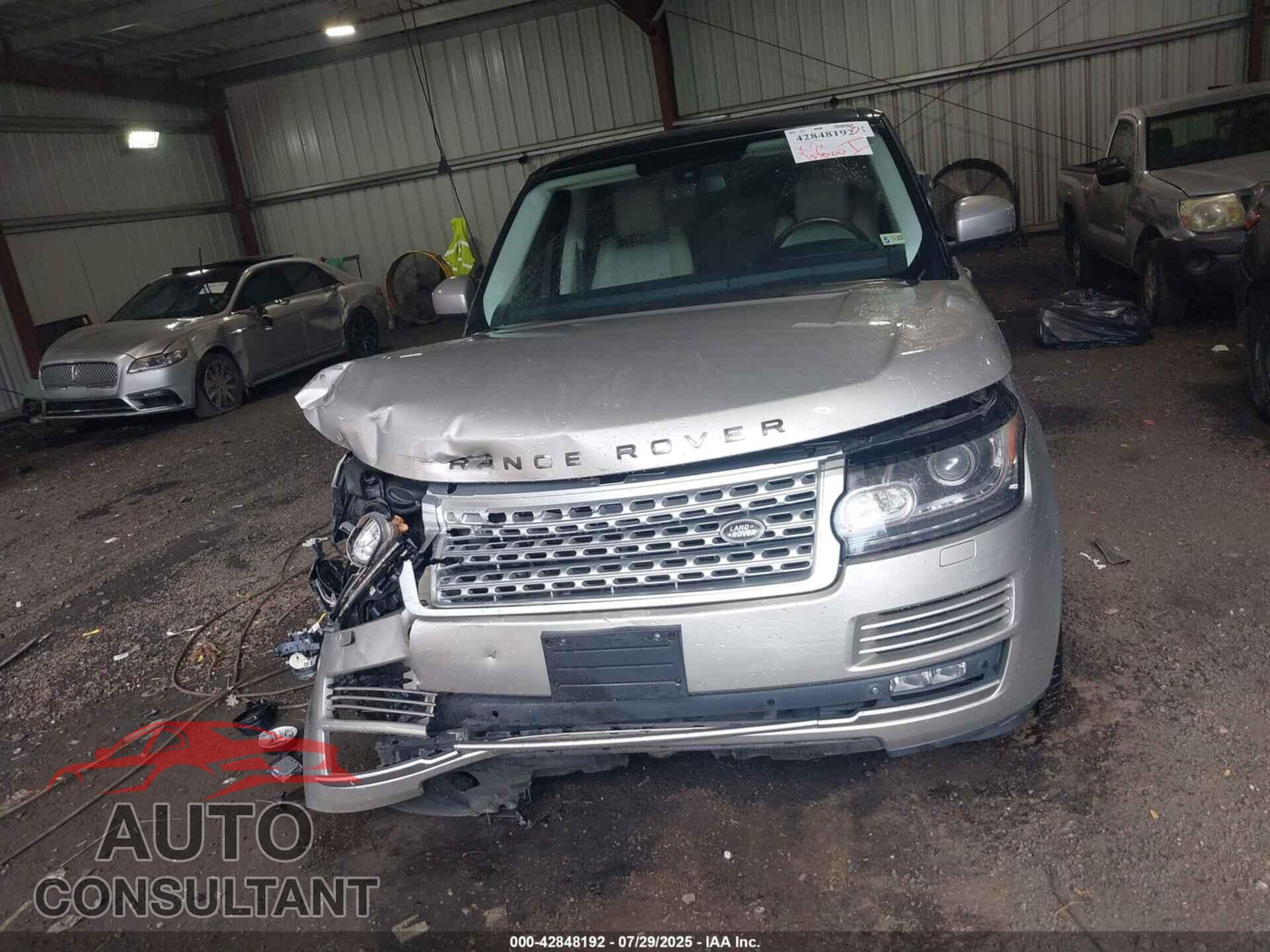 LAND ROVER RANGE ROVER 2015 - SALGS2VF2FA205395