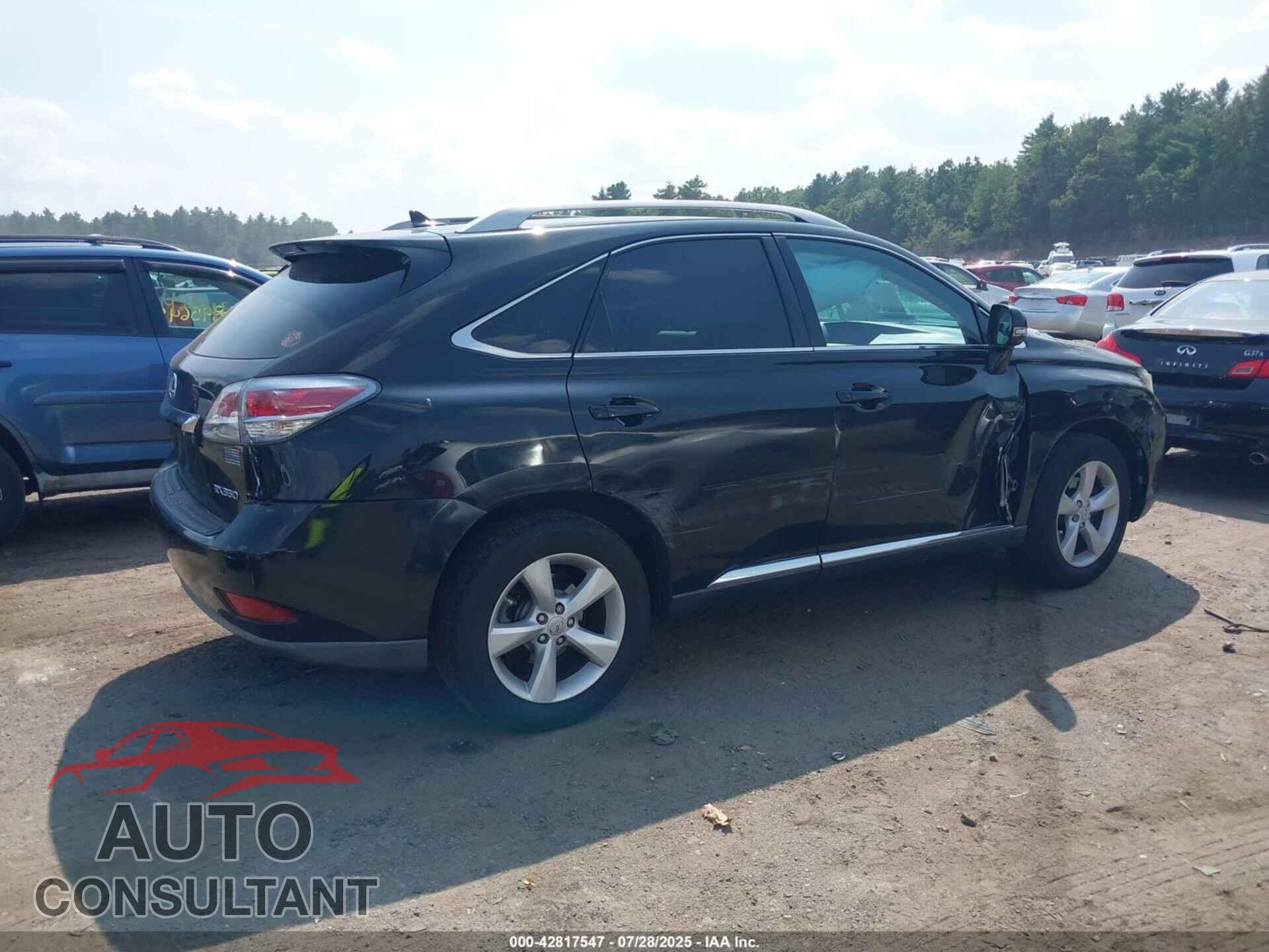 LEXUS RX 350 2013 - 2T2BK1BA4DC206010