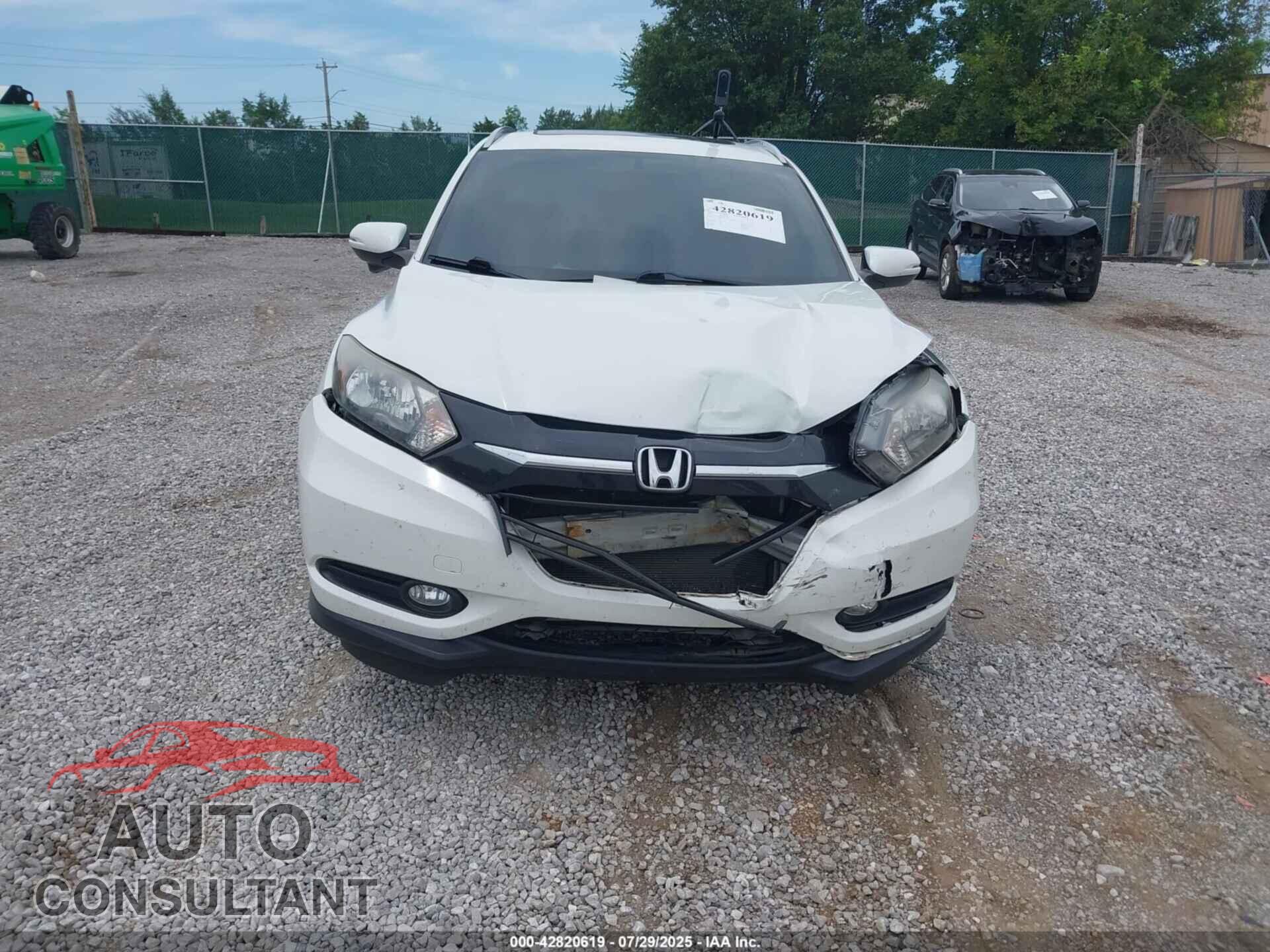 HONDA HR-V 2017 - 3CZRU6H74HM718802