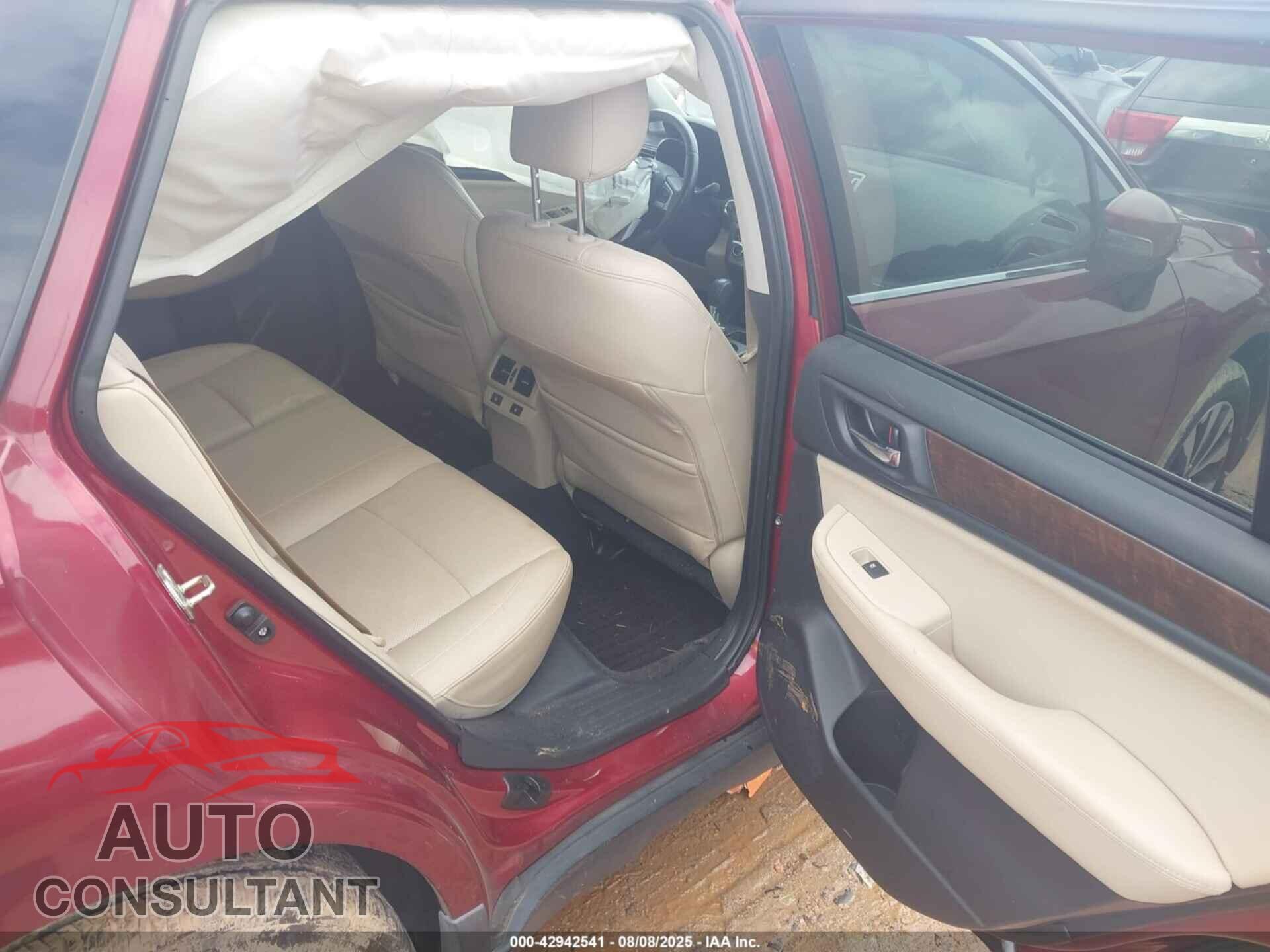 SUBARU OUTBACK 2015 - 4S4BSBLC8F3217092