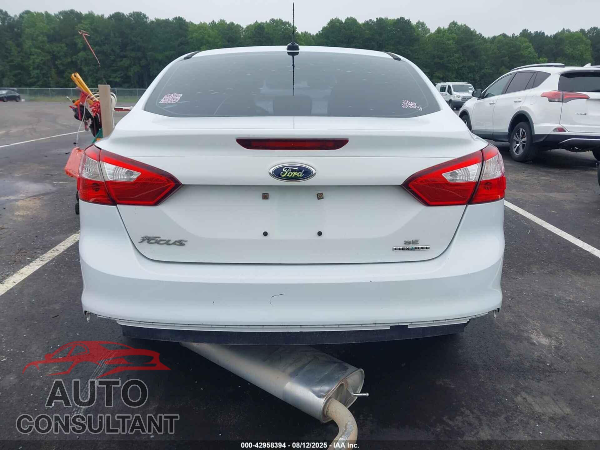 FORD FOCUS 2013 - 1FADP3F21DL307002