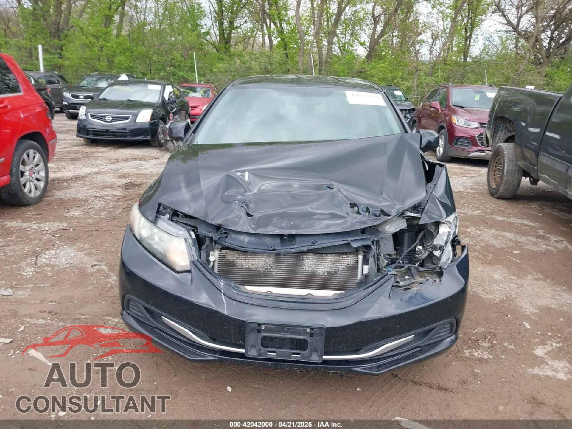 HONDA CIVIC 2013 - 2HGFB2F58DH583228