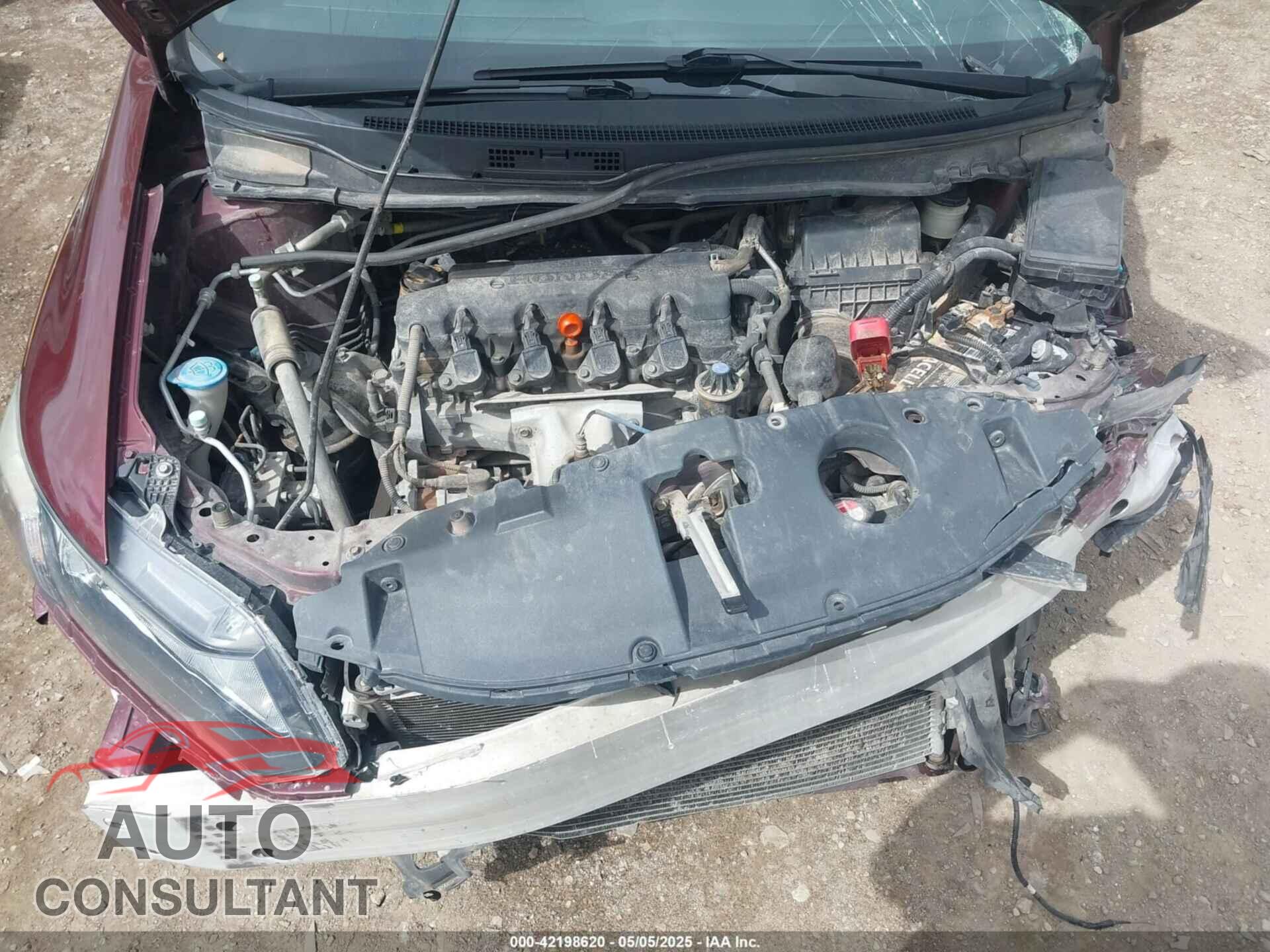 HONDA CIVIC 2013 - 19XFB2F82DE012029