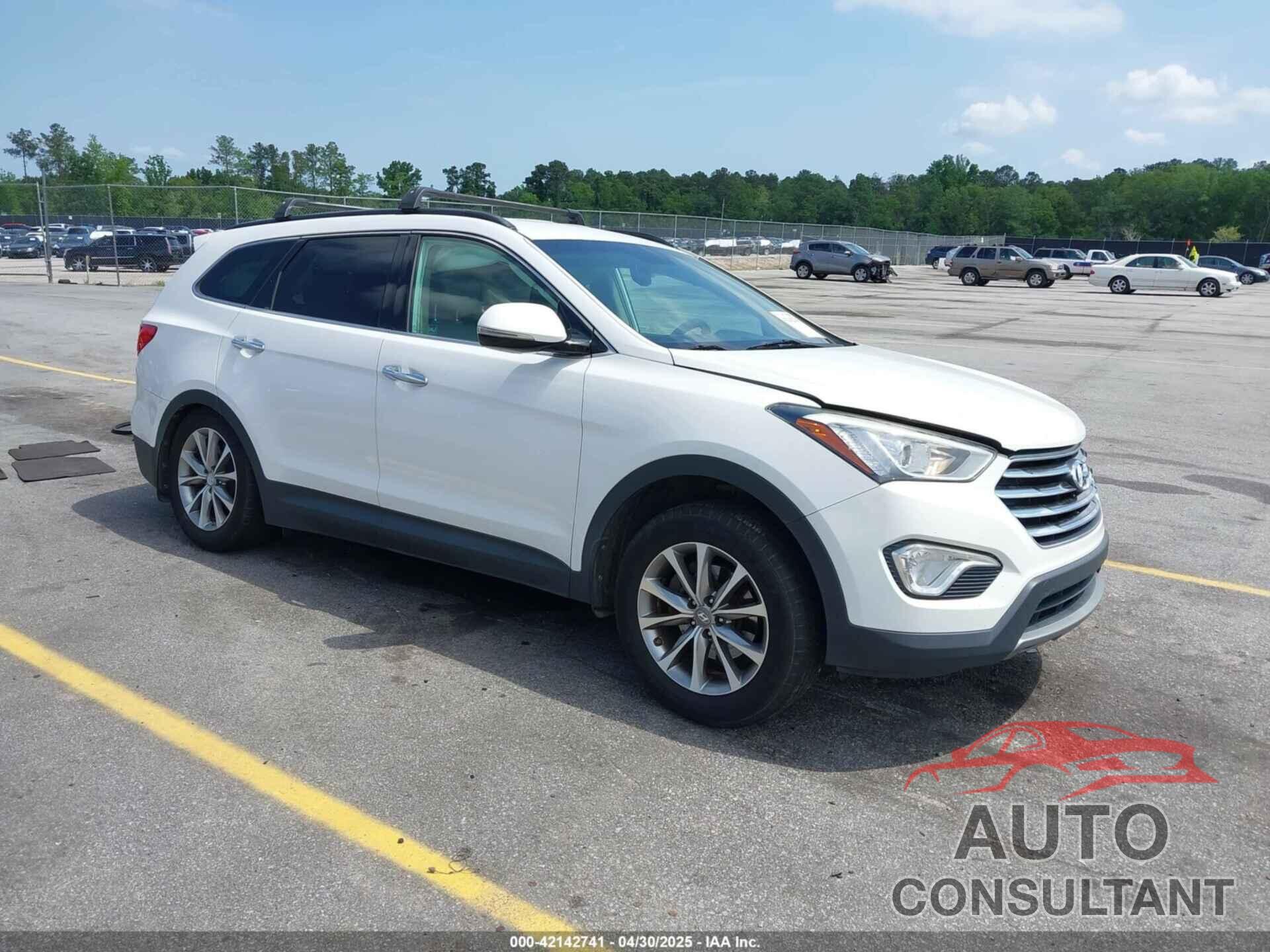 HYUNDAI SANTA FE 2013 - KM8SN4HF0DU013397