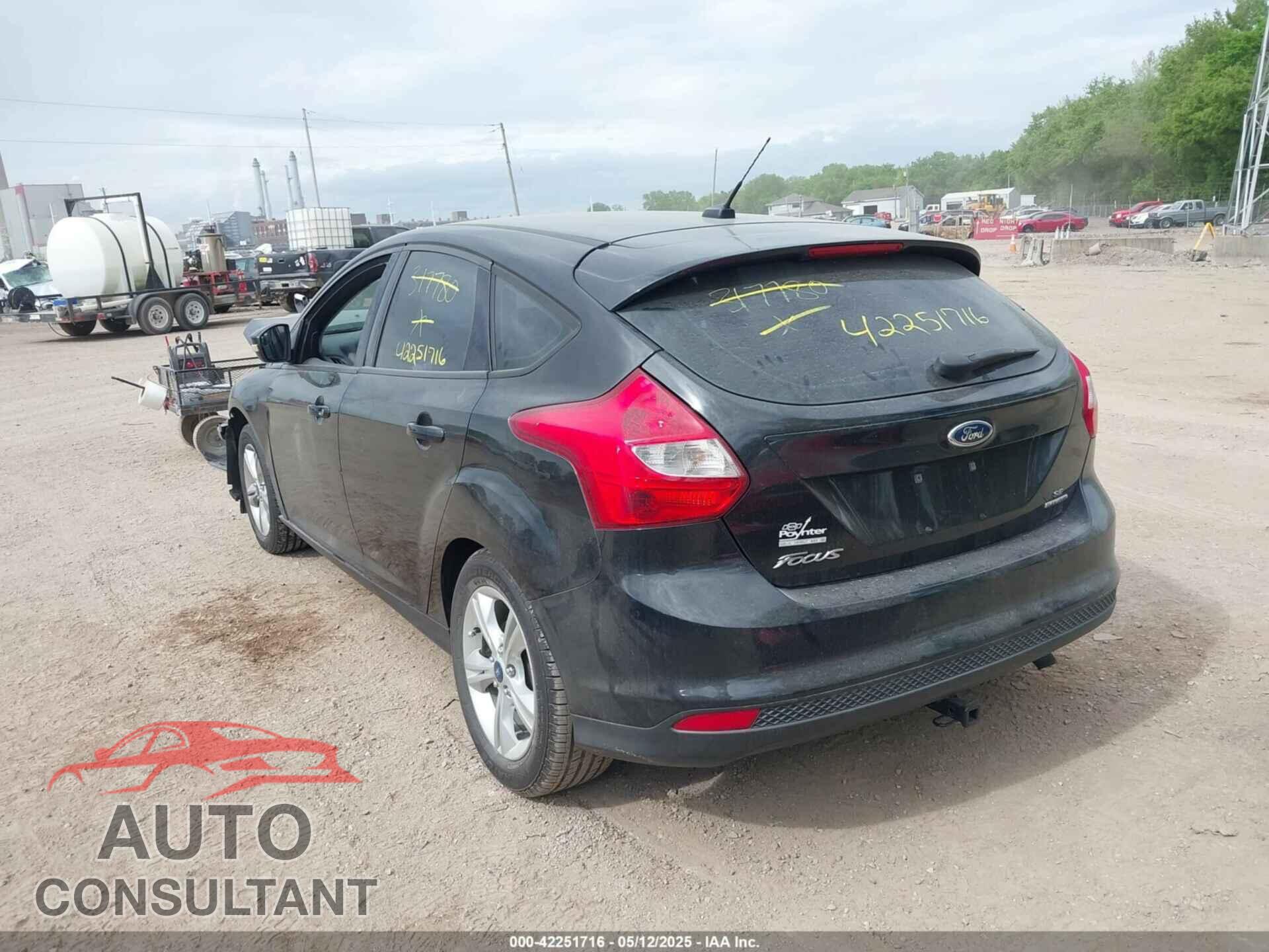 FORD FOCUS 2013 - 1FADP3K23DL317780