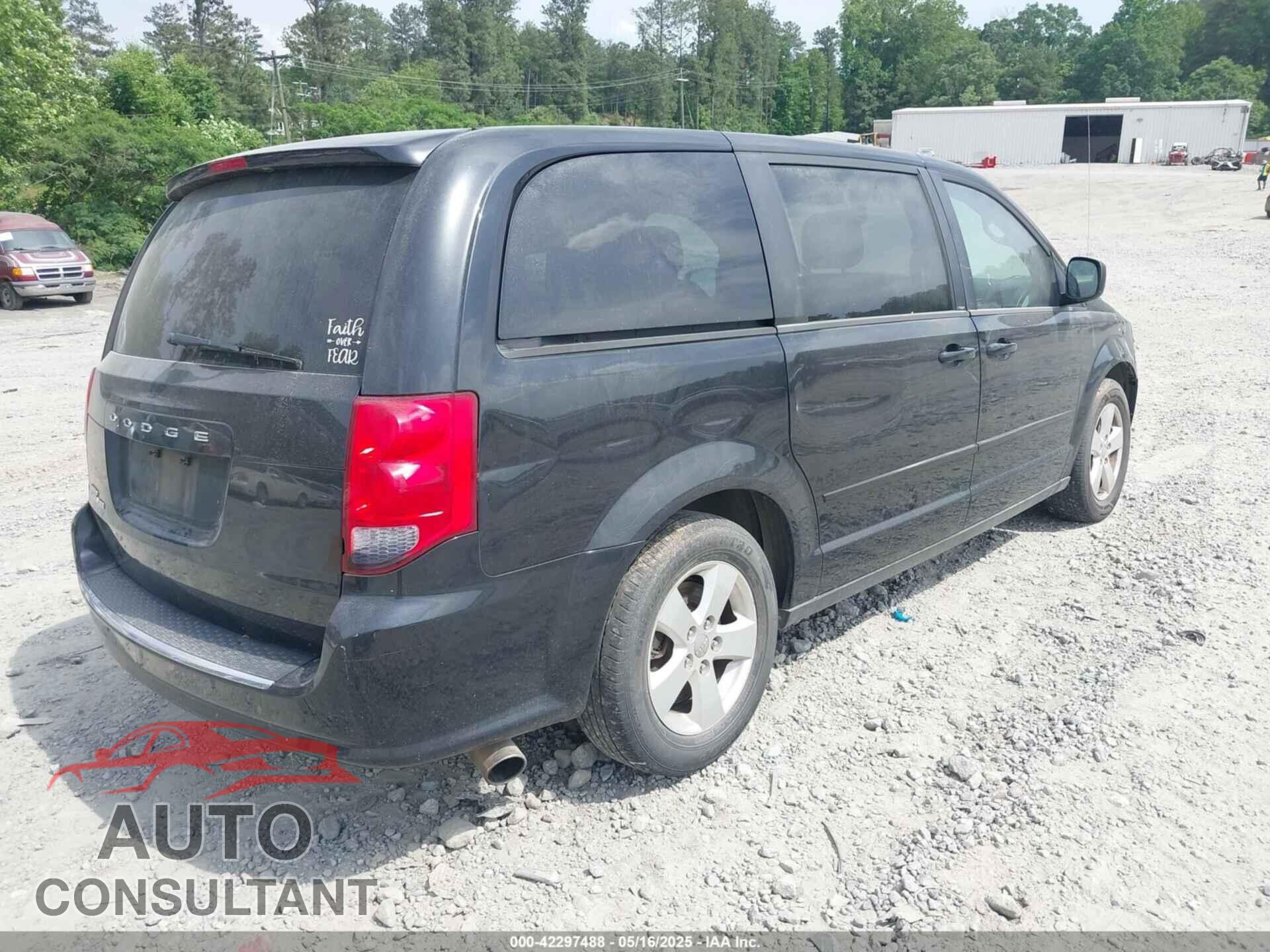DODGE GRAND CARAVAN 2013 - 2C4RDGBG9DR642310