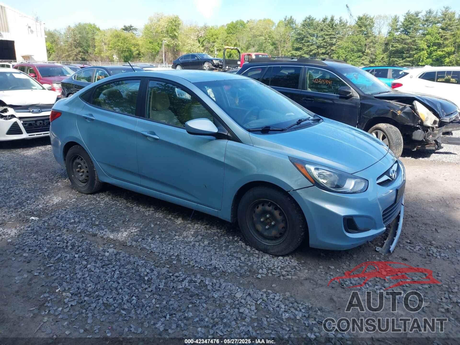 HYUNDAI ACCENT 2012 - KMHCT4AE4CU056506