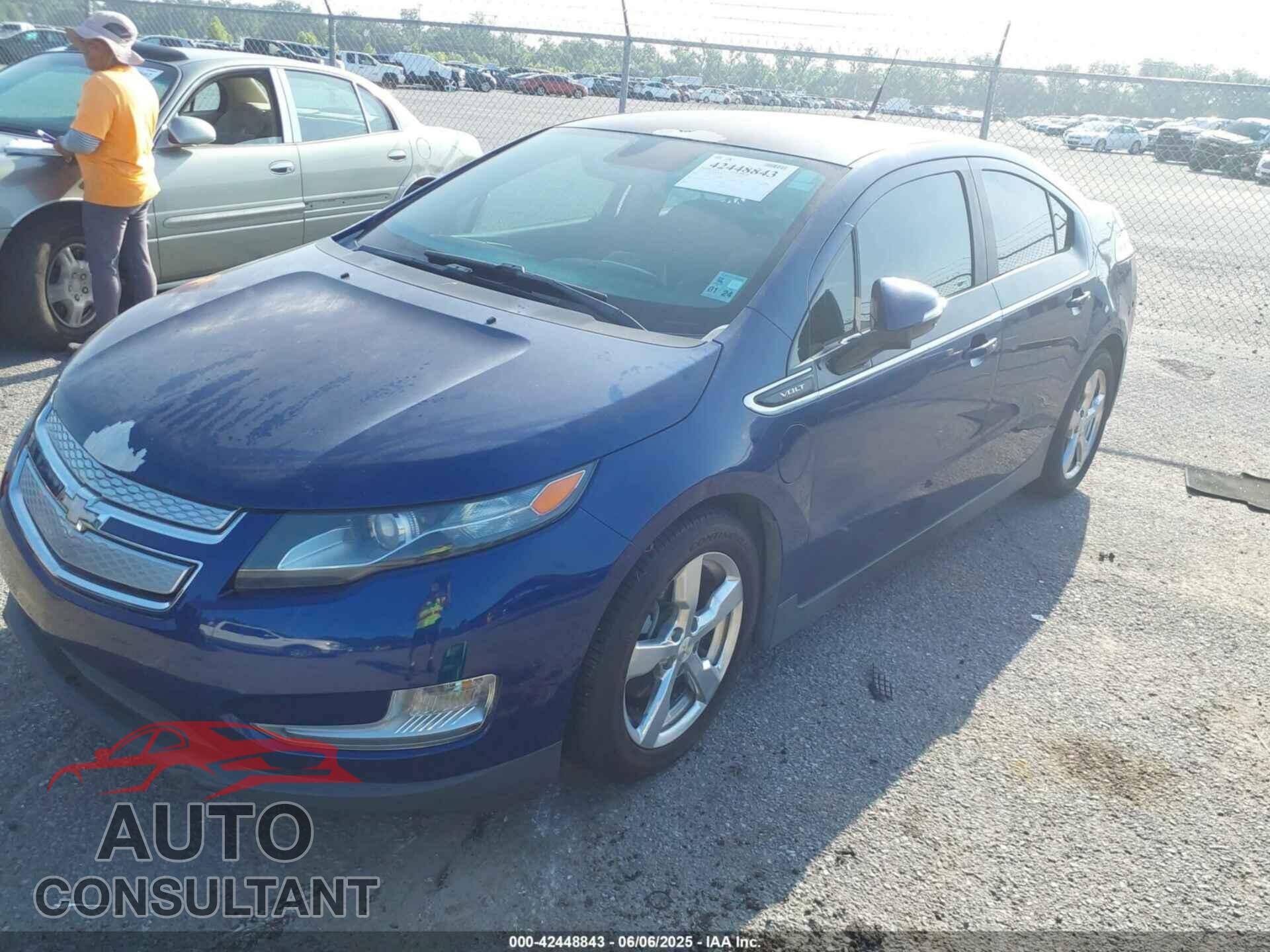 CHEVROLET VOLT 2013 - 1G1RA6E49DU102052