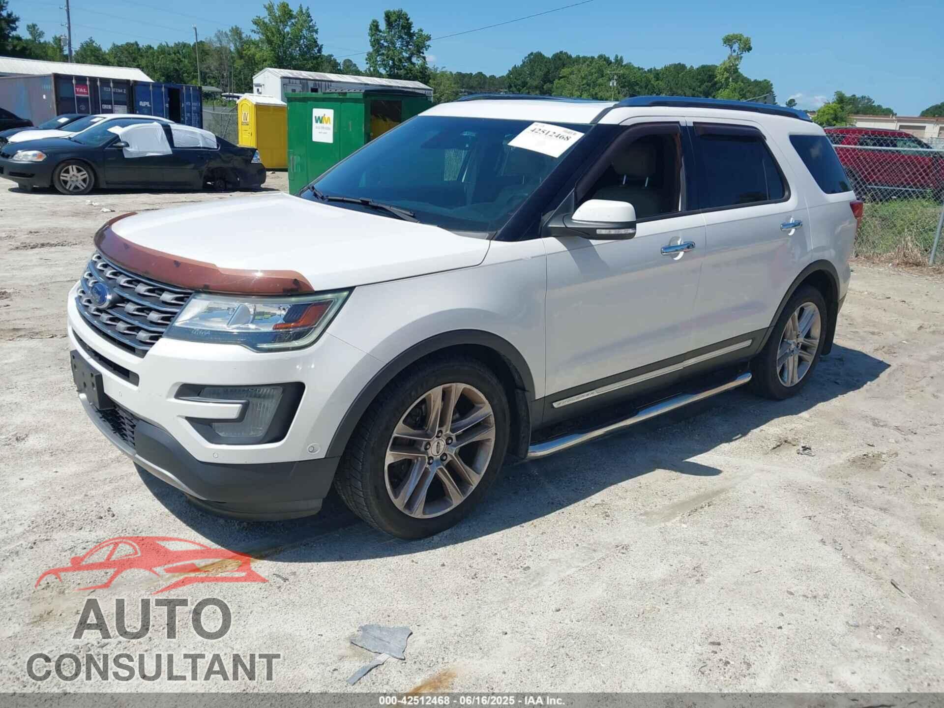 FORD EXPLORER 2017 - 1FM5K7F85HGA54303
