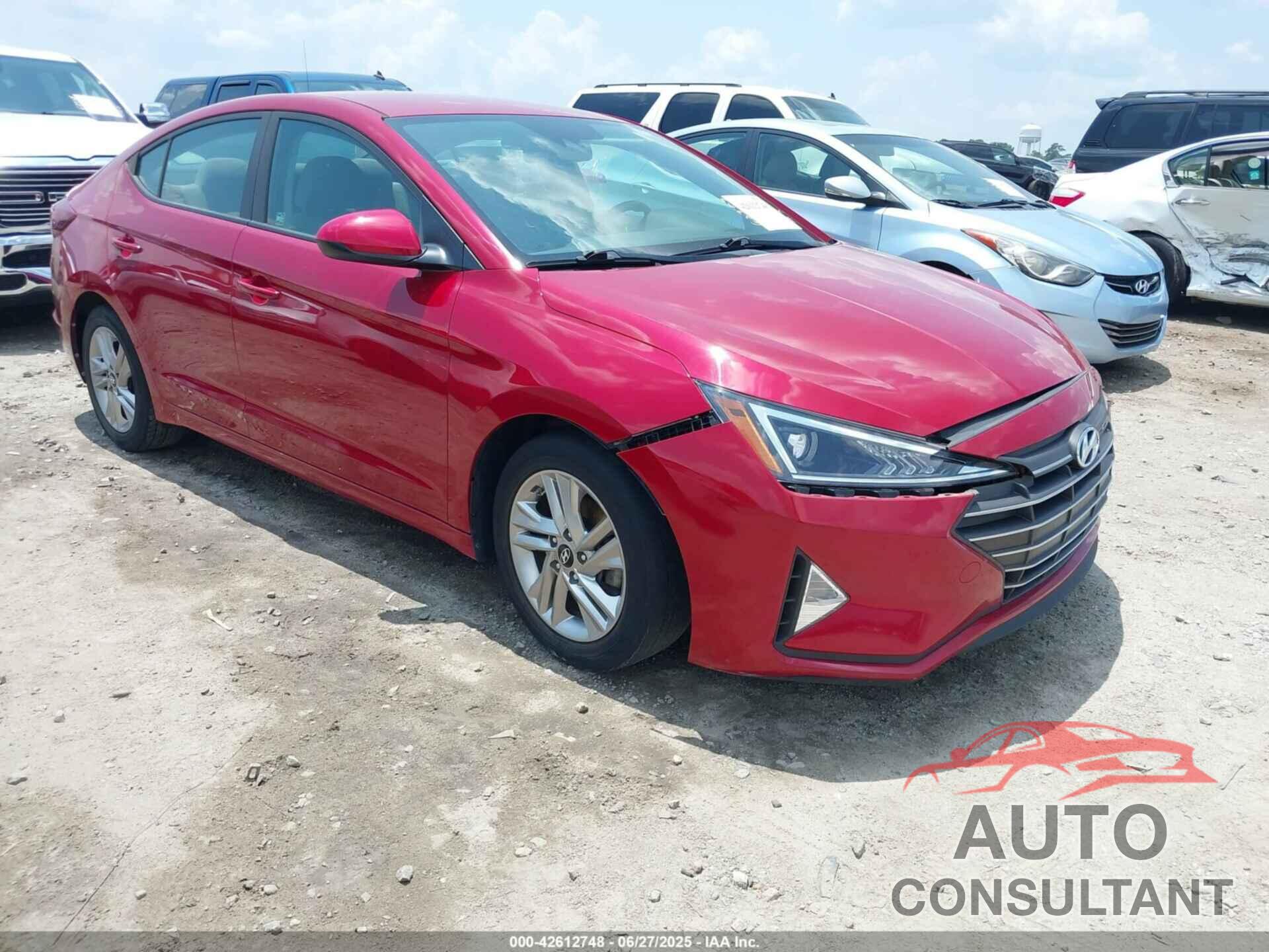 HYUNDAI ELANTRA 2019 - KMHD84LF5KU767660